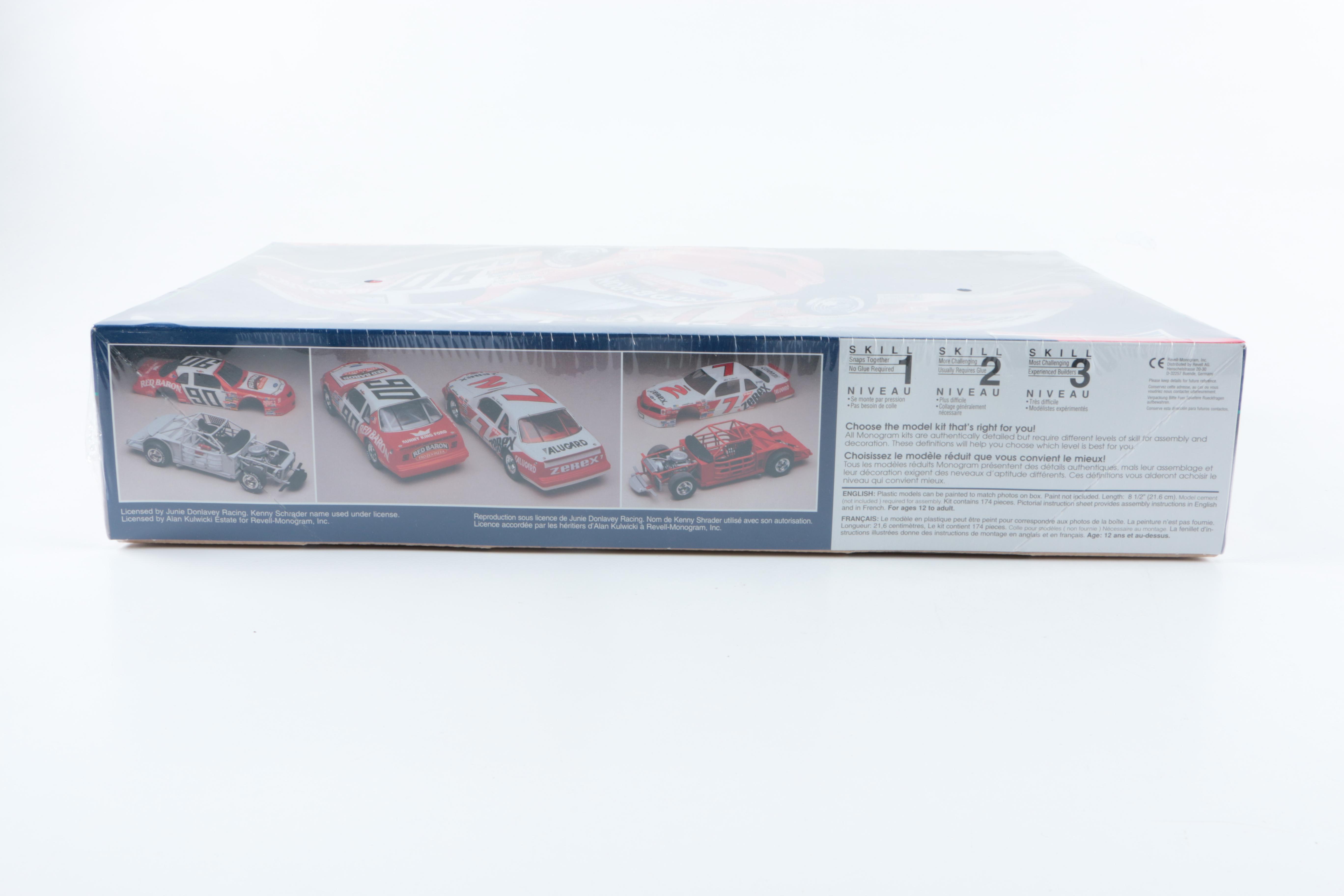 Monogram 1:24 Racing Model Car Kits and Action 1:24 Die Cast Cars