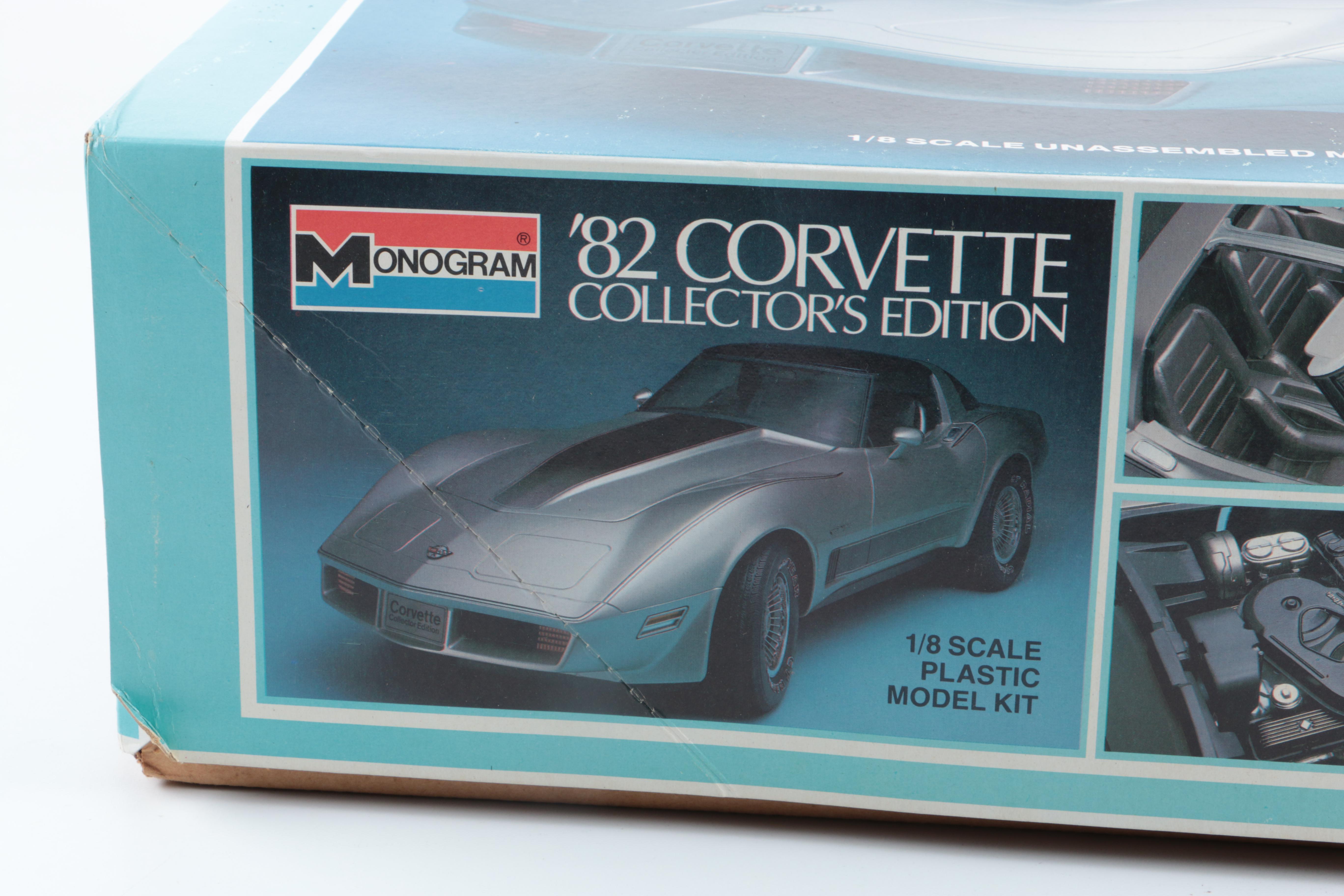 Monogram '82 Corvette Collector's Edition 1:8 Model Kit