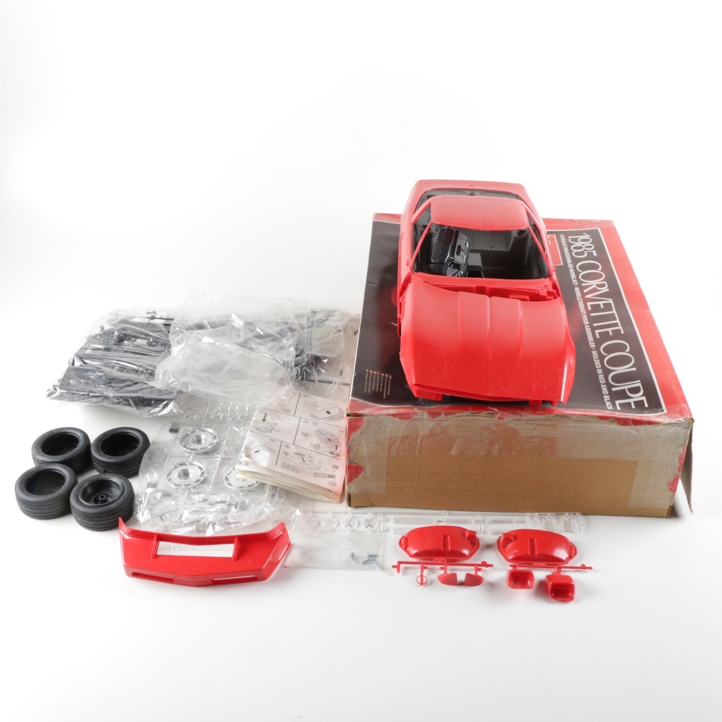 1985 Corvette Coupe 1:8 Scale Model Kit by Monogram