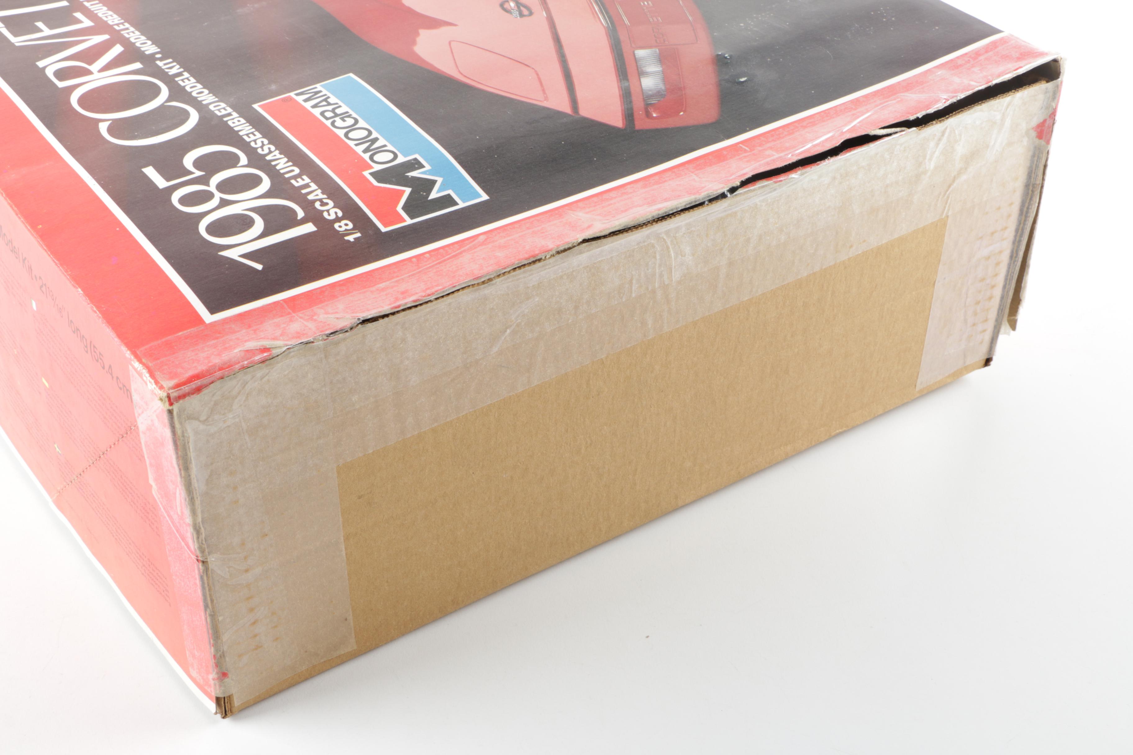 1985 Corvette Coupe 1:8 Scale Model Kit by Monogram