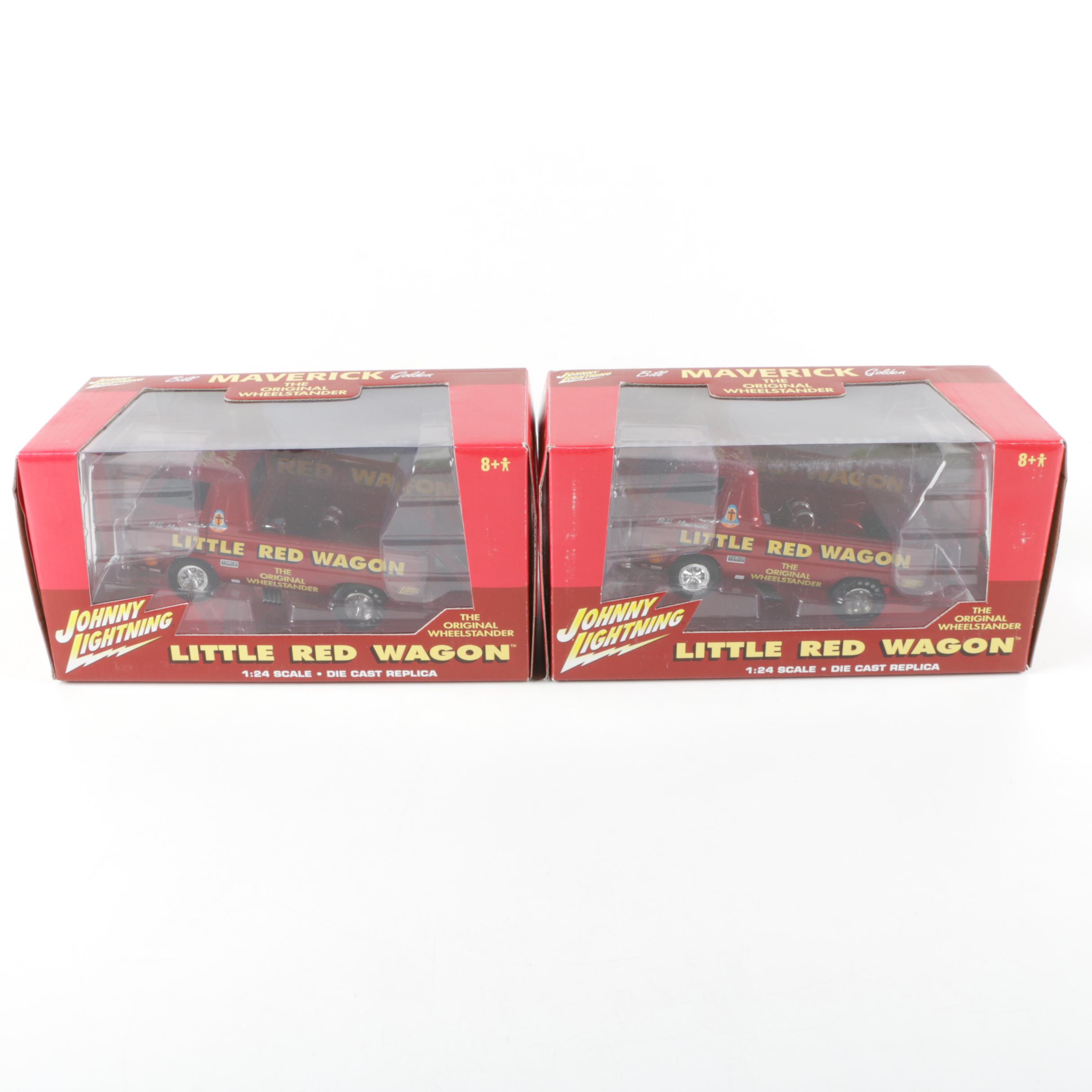 Johnny Lightning Bill Maverick "Little Red Wagon" Die-Cast Vehicles