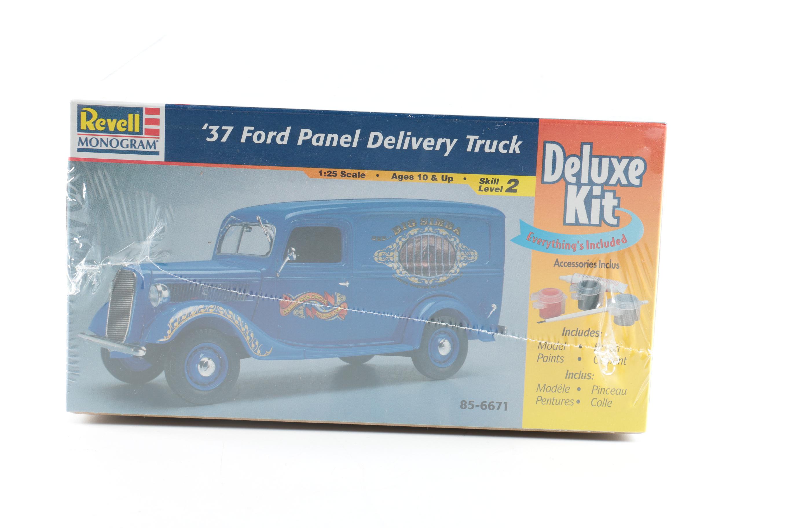 Vintage Model Truck Kits Featuring '34 Ford Pickup