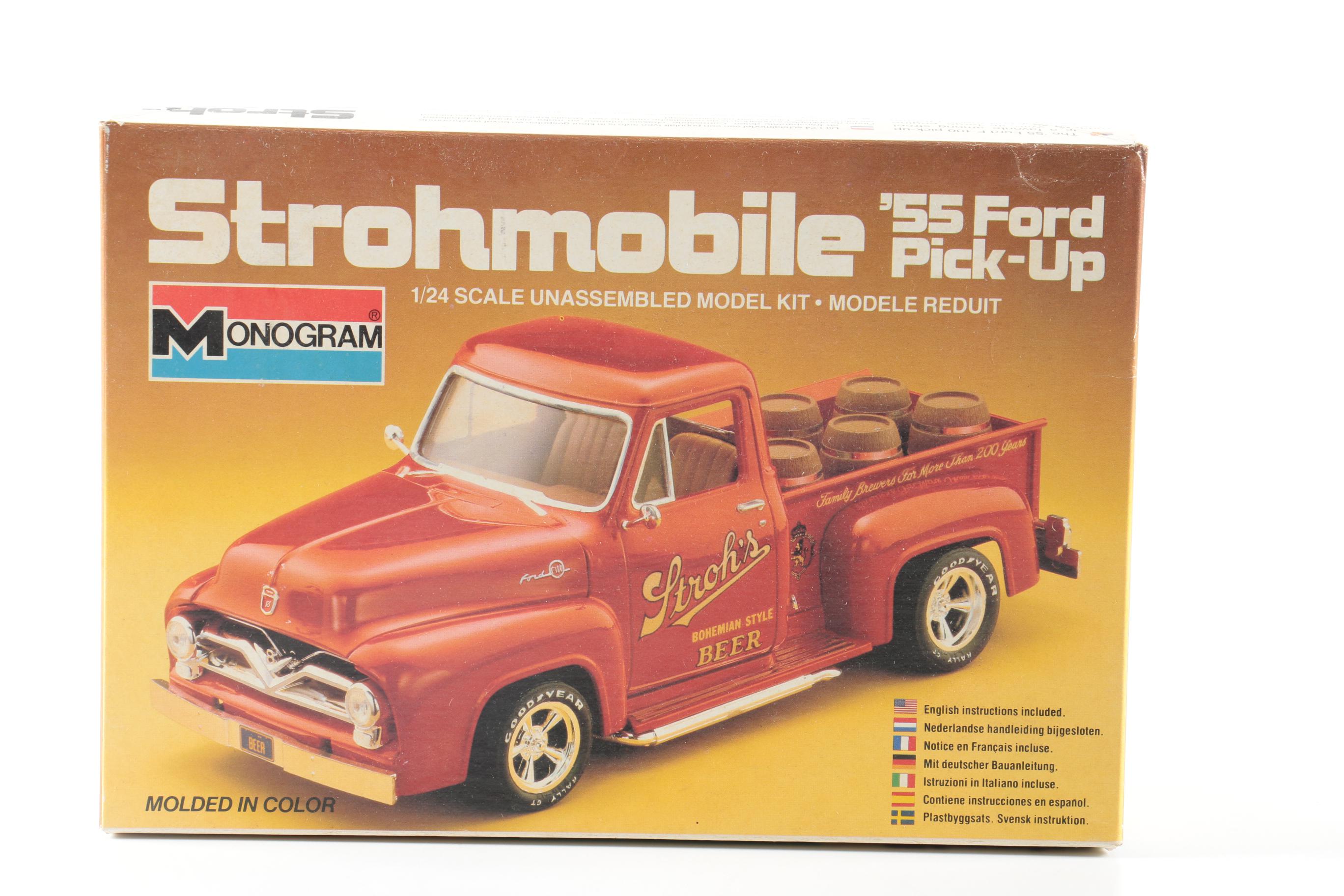 Vintage Model Truck Kits Featuring '34 Ford Pickup