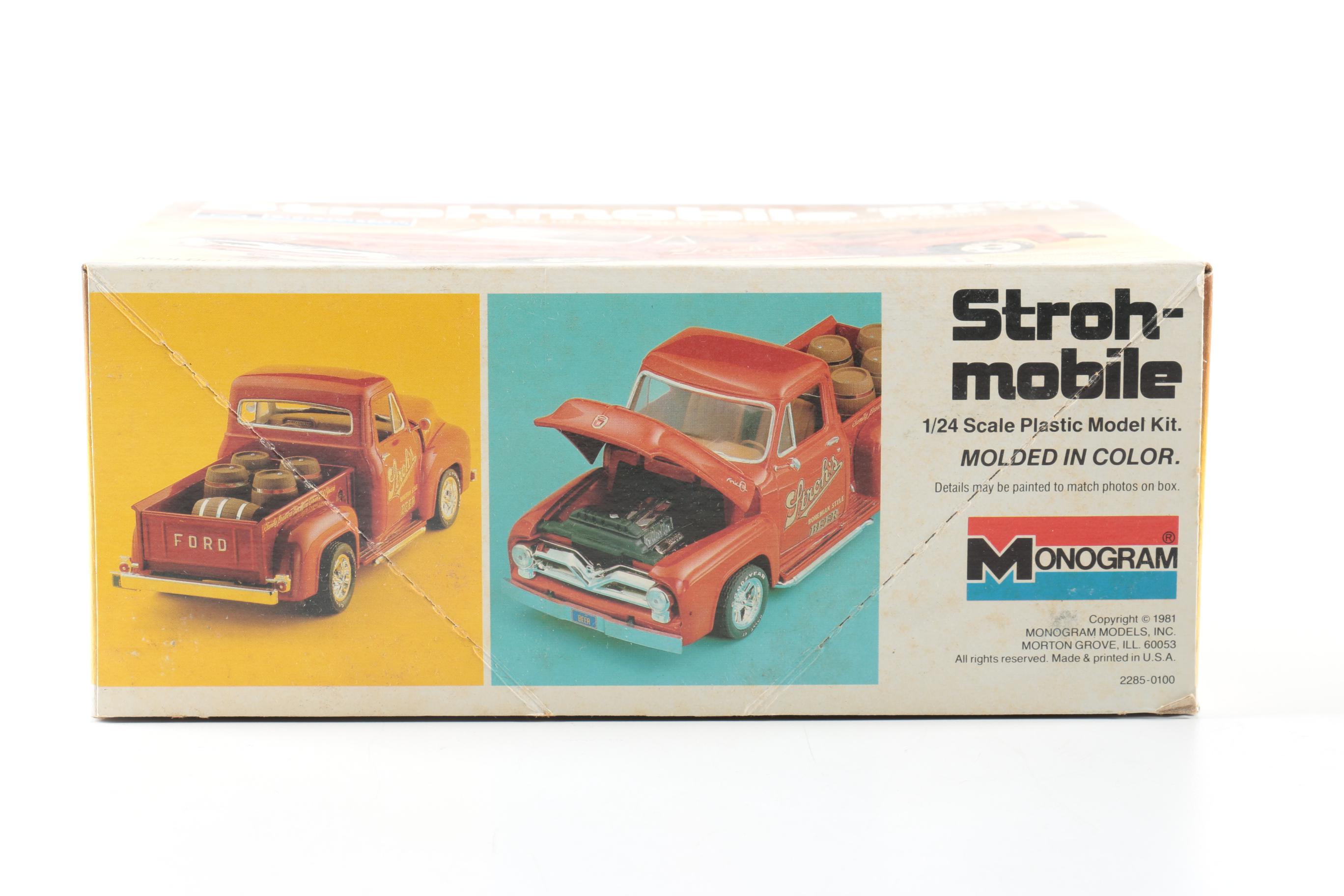Vintage Model Truck Kits Featuring '34 Ford Pickup