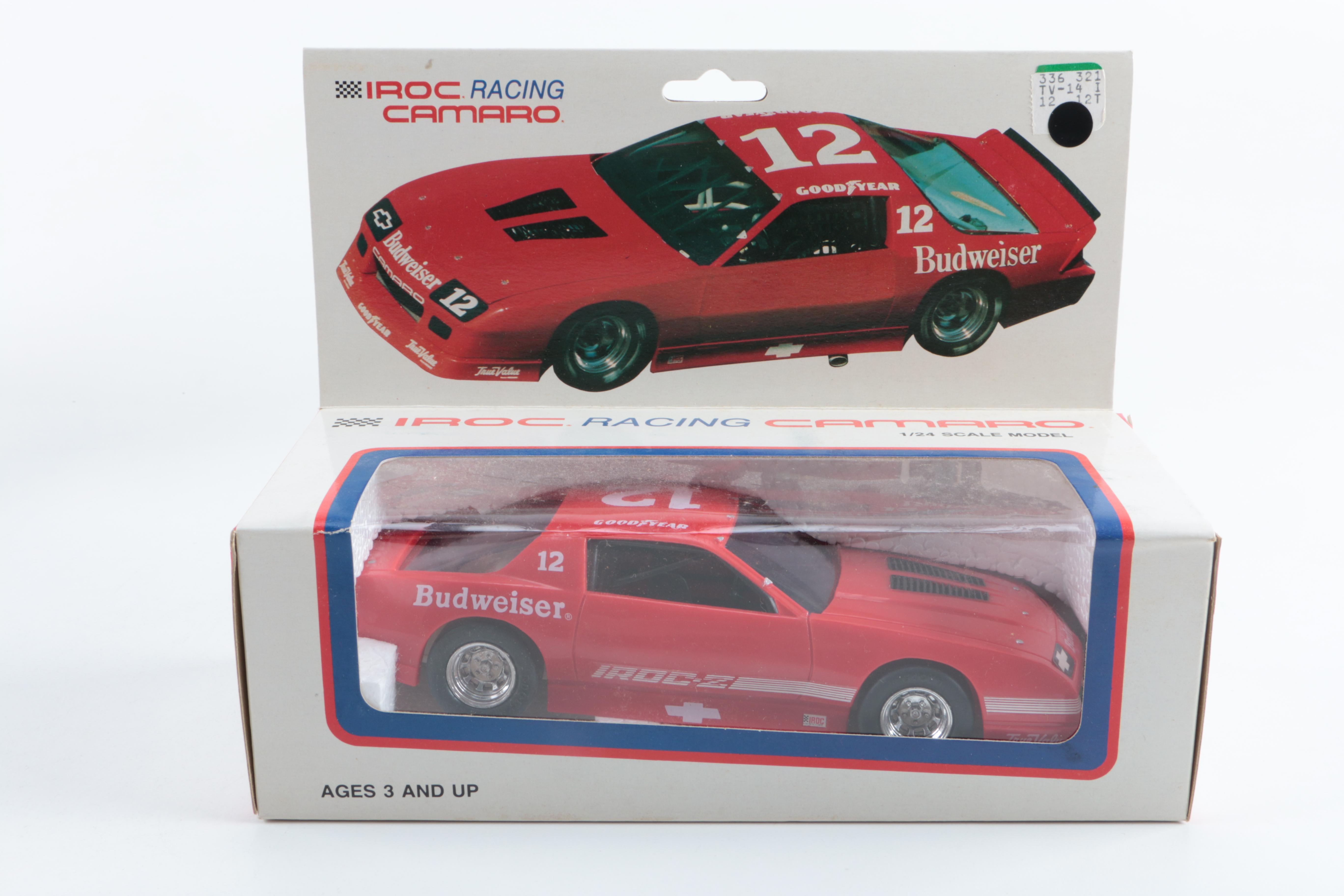 Collection of IROC Racing Die-Cast Cars