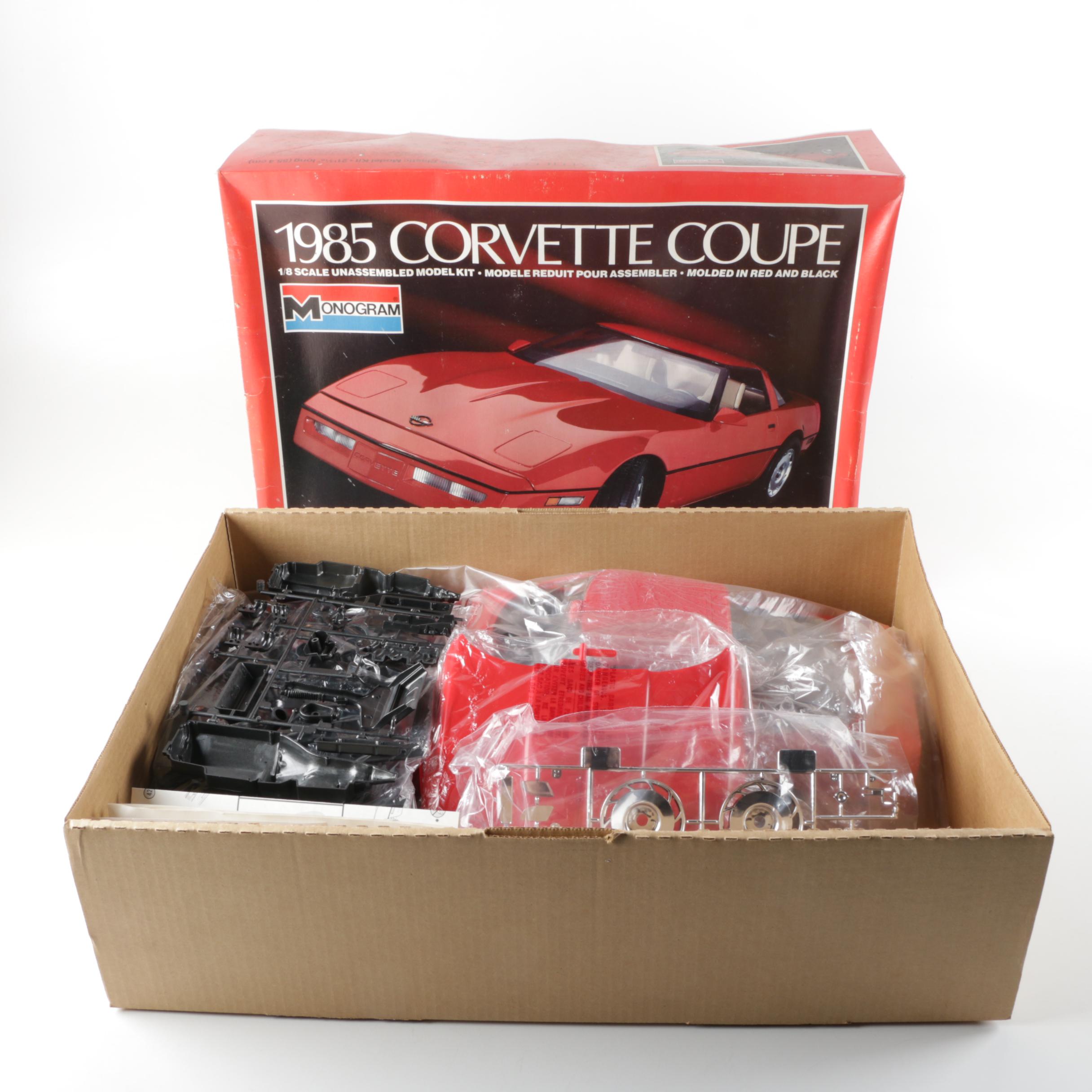 Monogram 1:8-Scale 1985 Corvette Coupe Model Kit