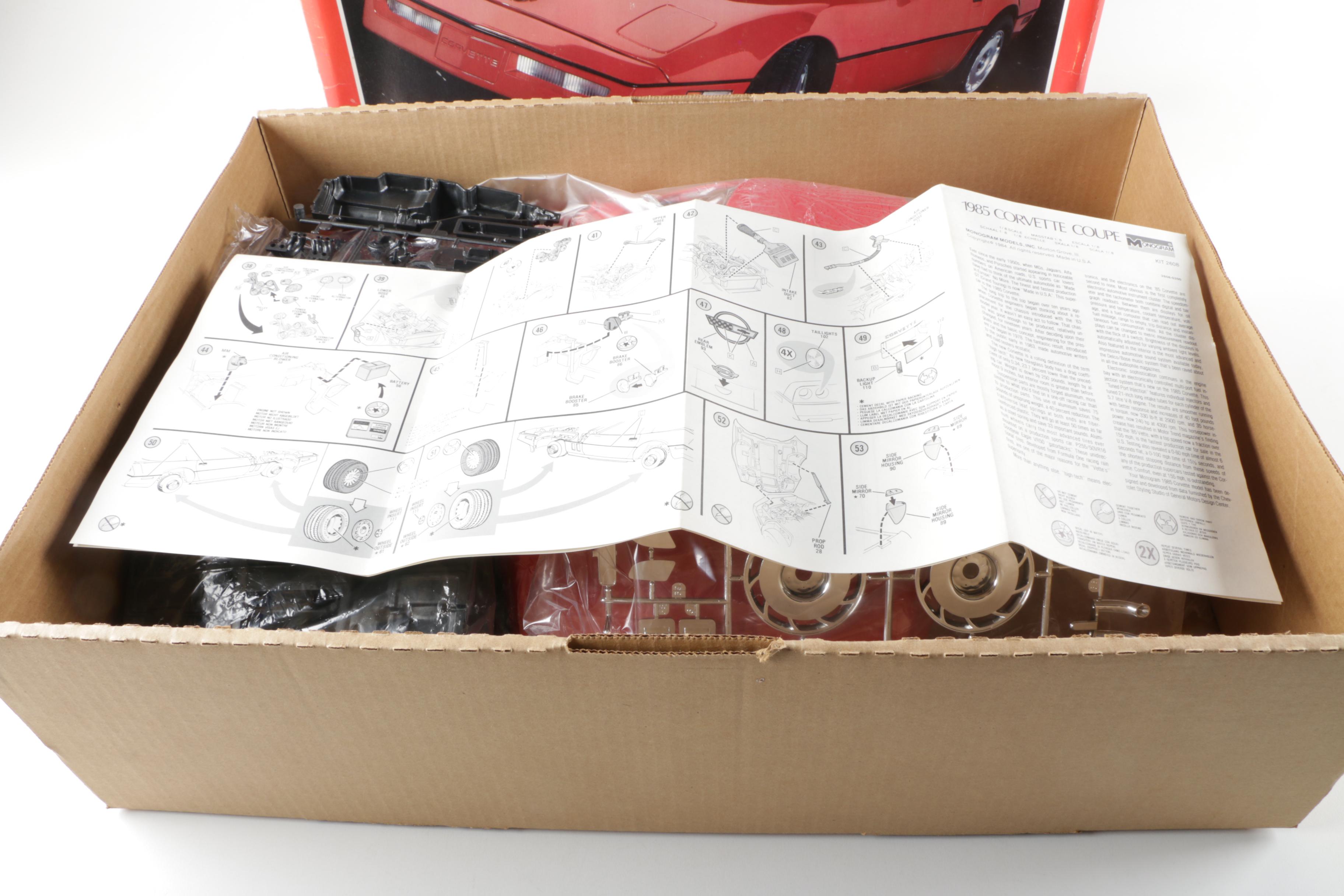 Monogram 1:8-Scale 1985 Corvette Coupe Model Kit