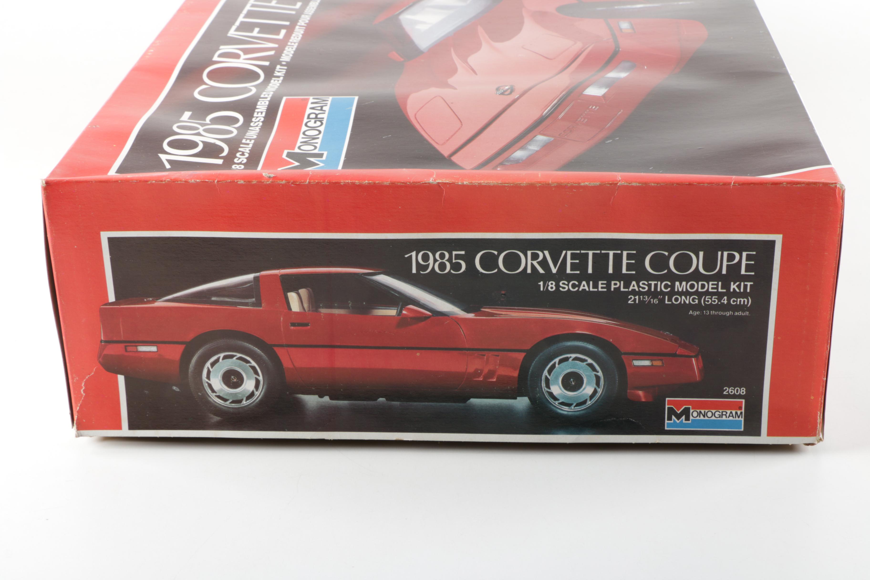 Monogram 1:8-Scale 1985 Corvette Coupe Model Kit