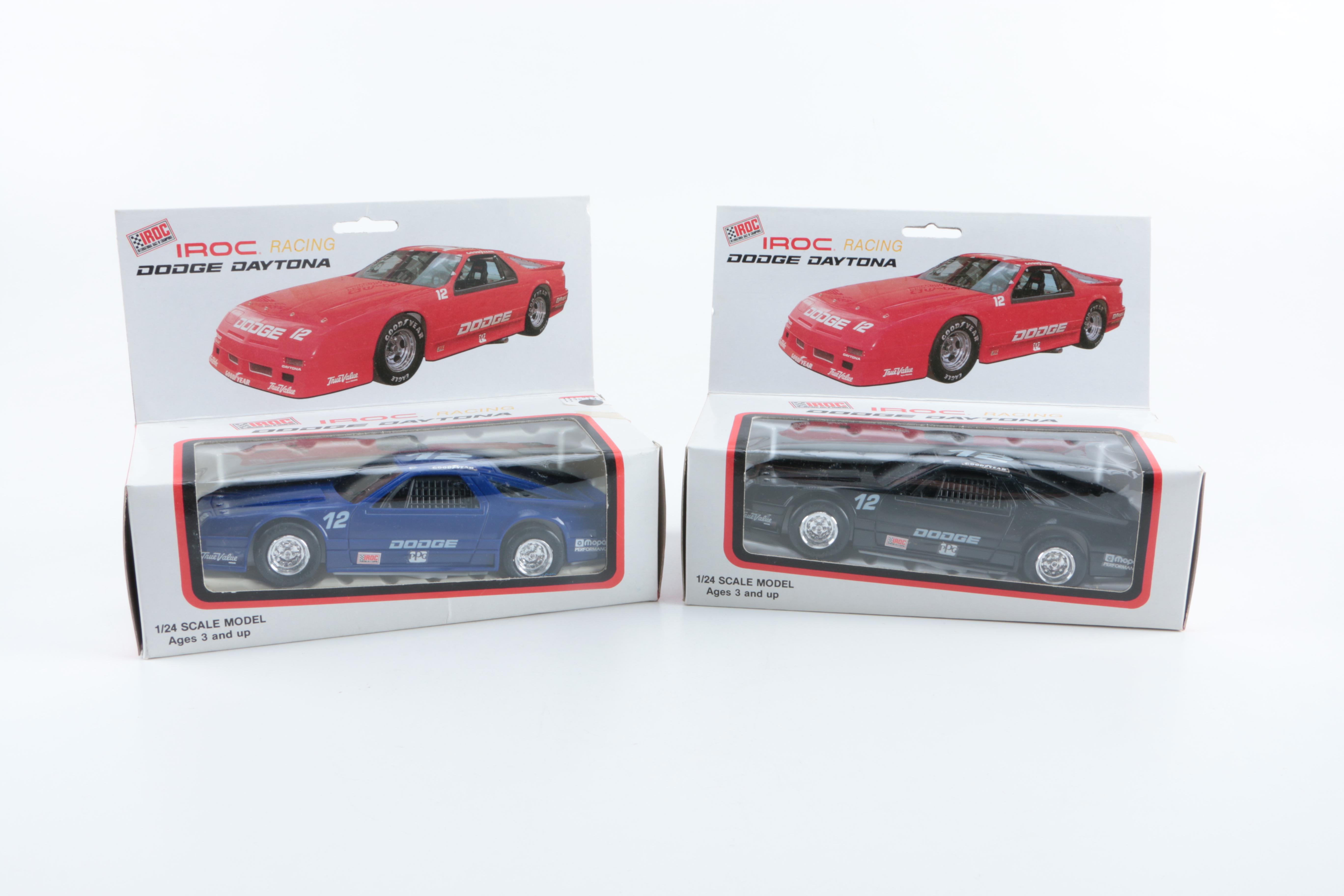 Collection of IROC Racing Die-Cast Cars