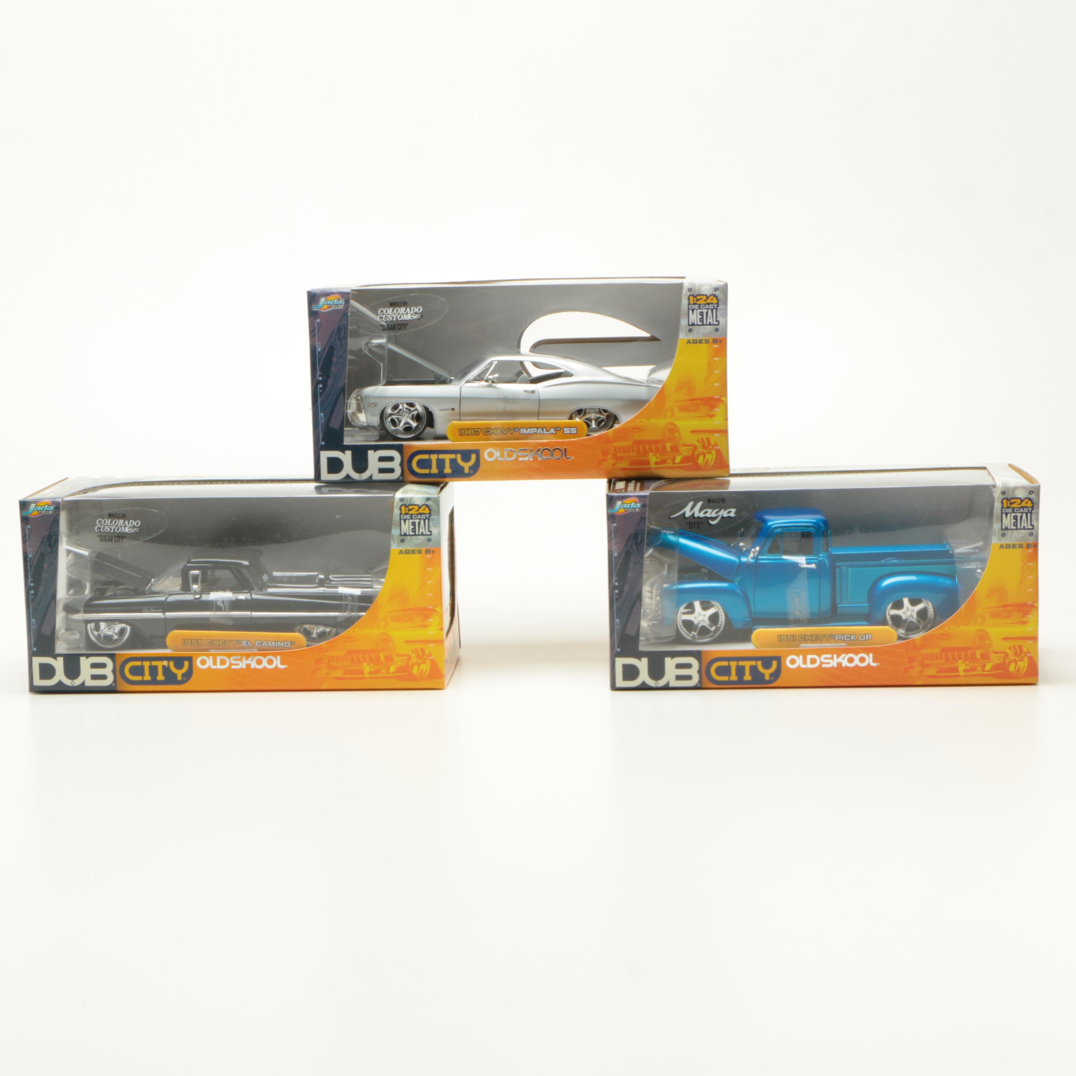 Dub City OldSkool Die-Cast Cars