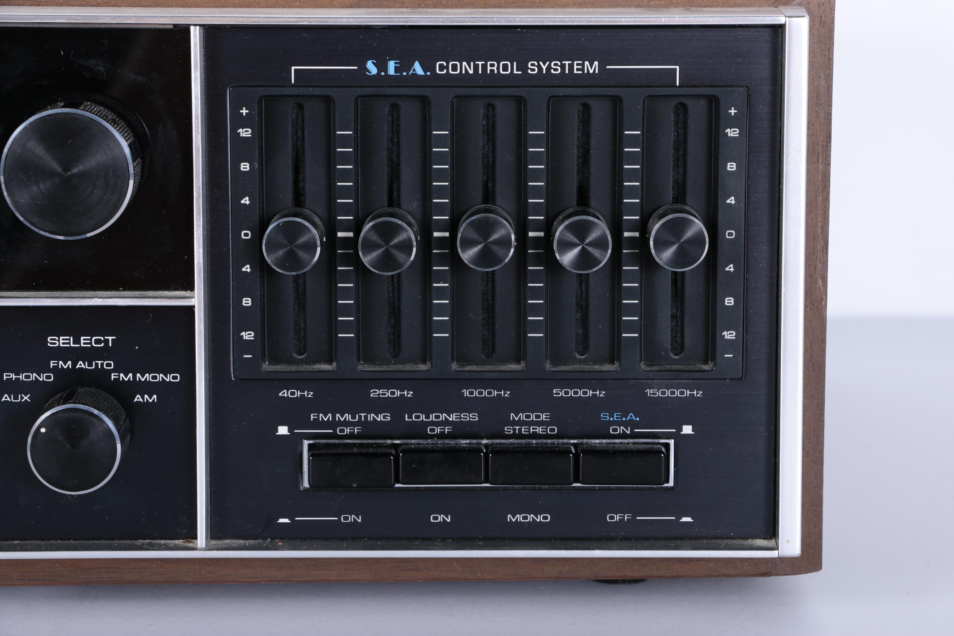 Vintage JVC Turntable and Stereo Receiver