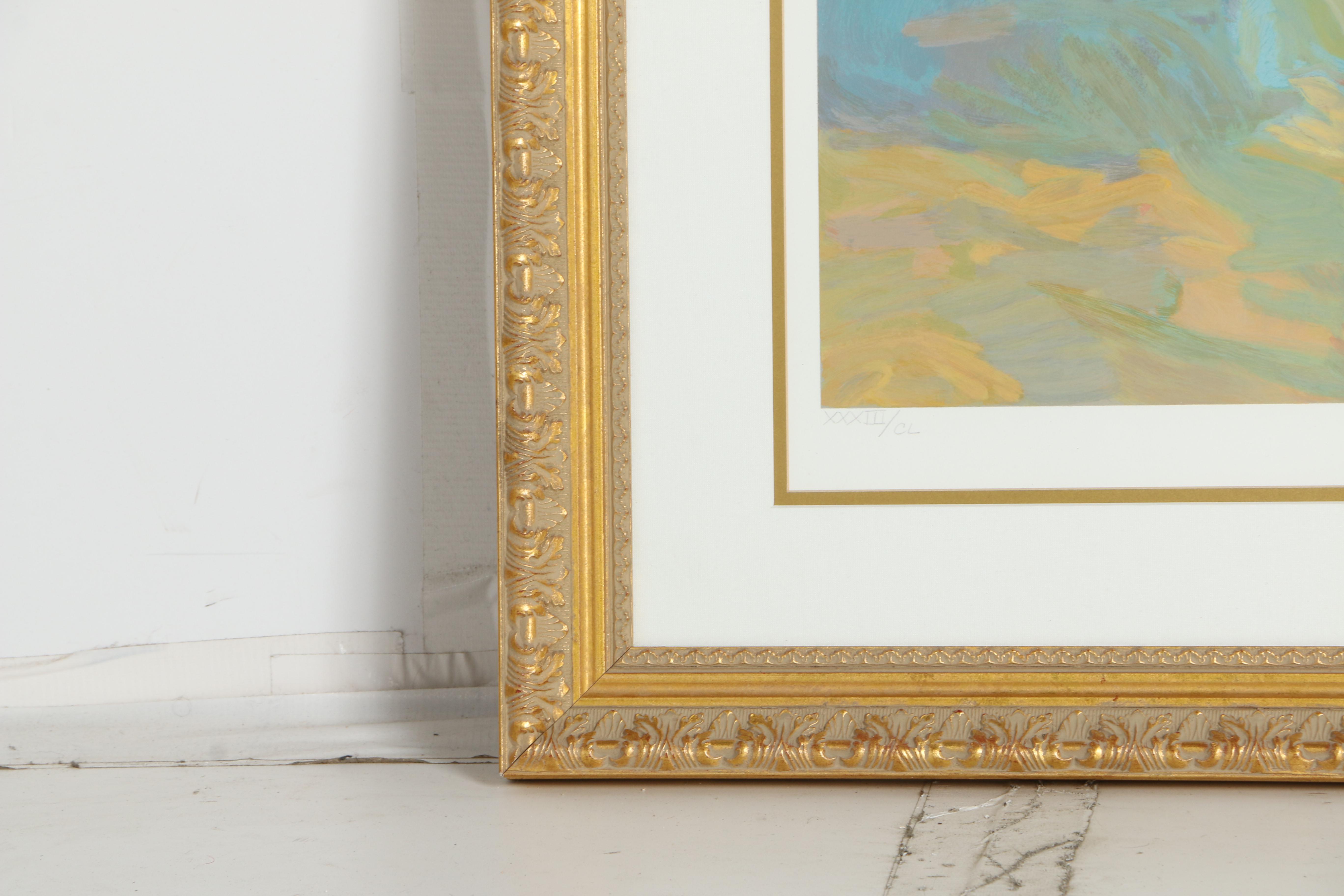 Don Hatfield 1989 Limited Edition Serigraph on Paper "The Basket"