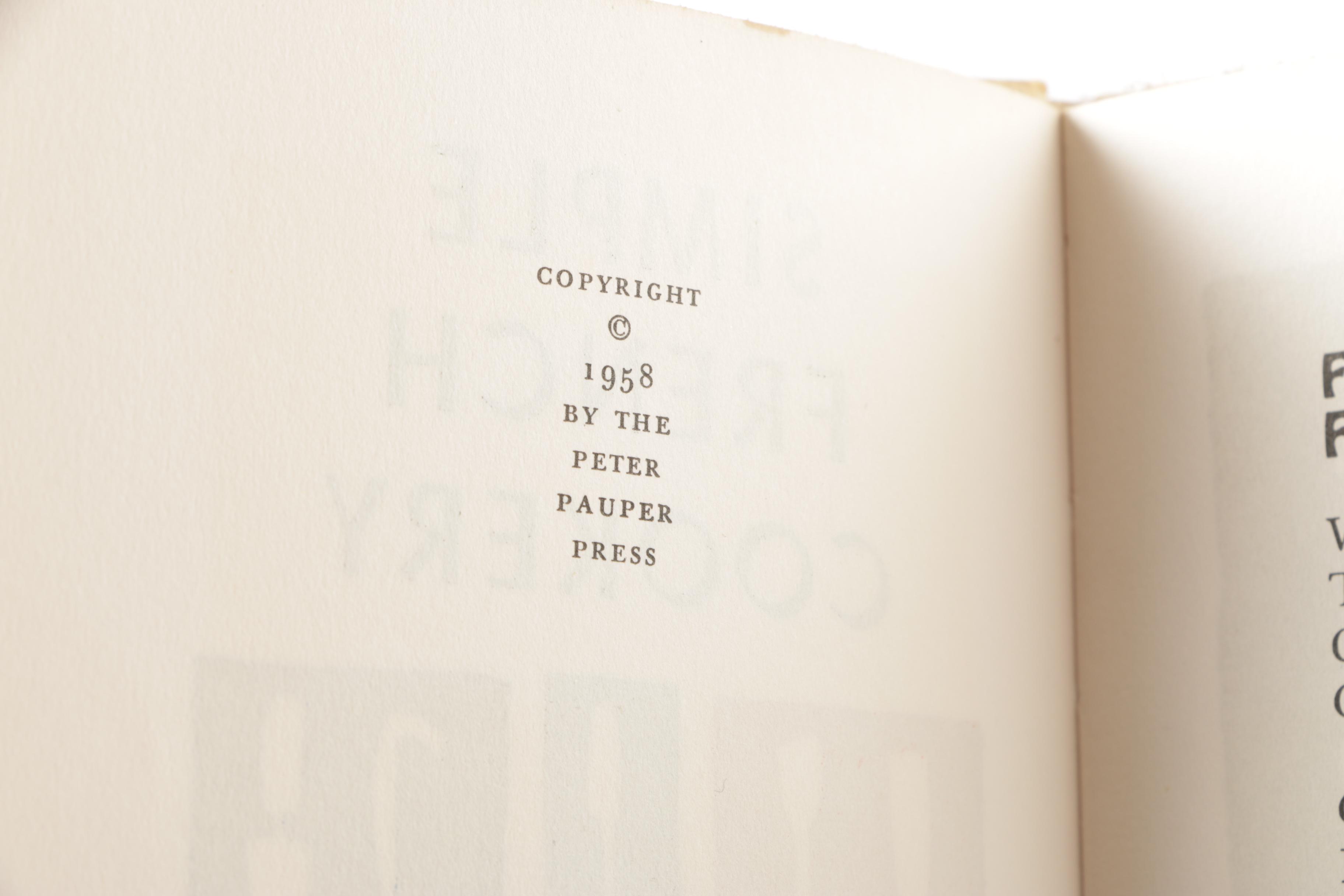 Mid-Century Cookbooks with Decorations by Ruth McCrea