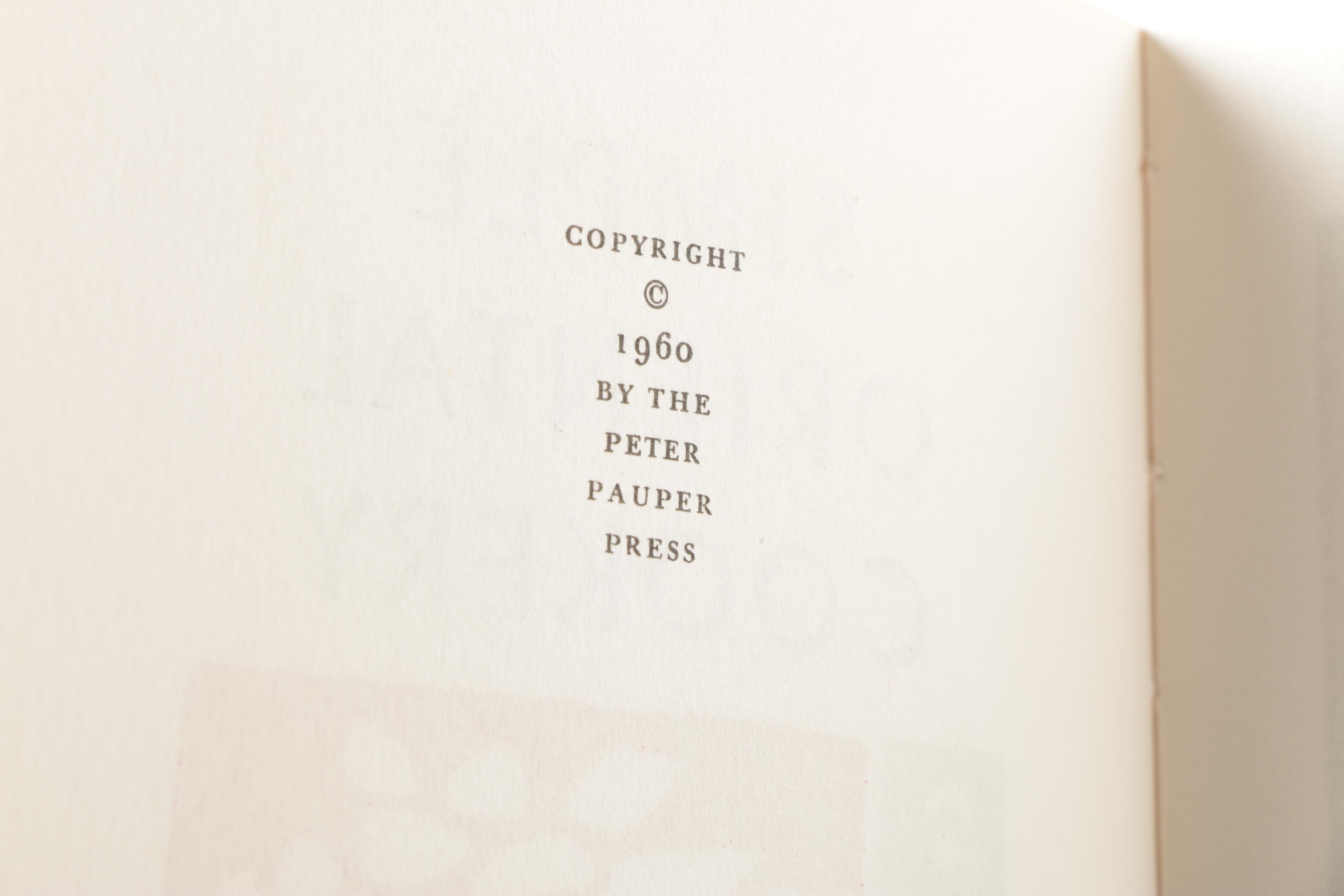 Mid-Century Cookbooks with Decorations by Ruth McCrea