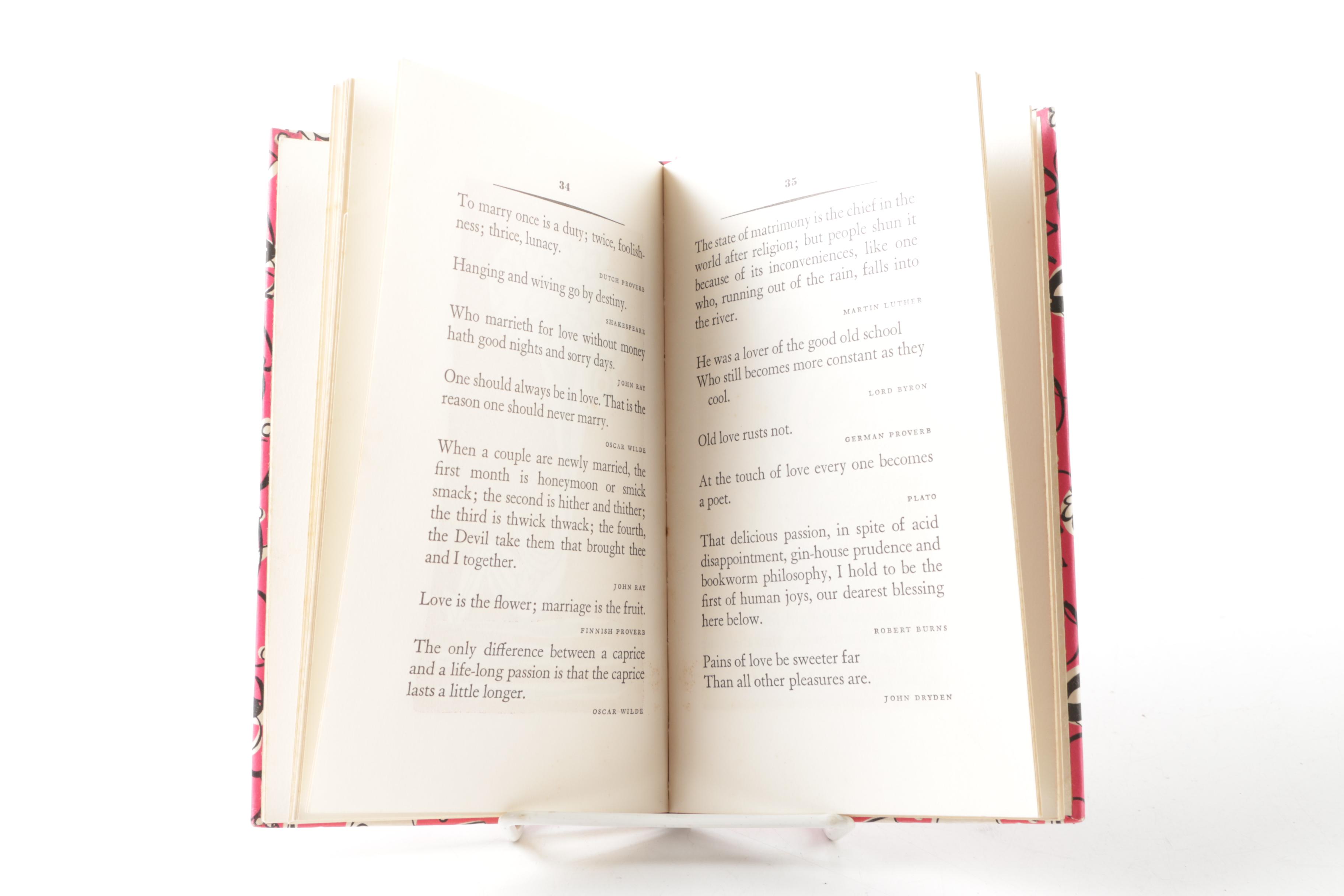 Mid-Century Cookbooks with Decorations by Ruth McCrea