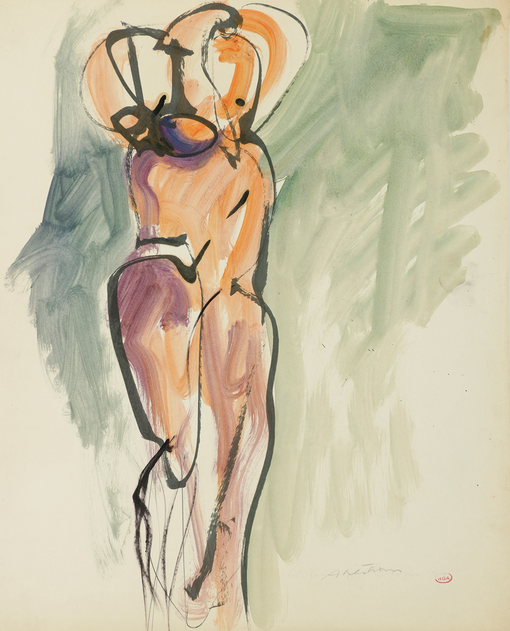 Ronald Ahlström Assorted Works on Paper Including Limited Edition Lithograph