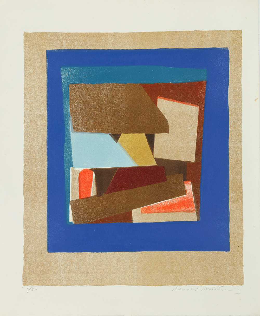 Ronald Ahlström Various Works on Paper Including Limited Edition Lithograph