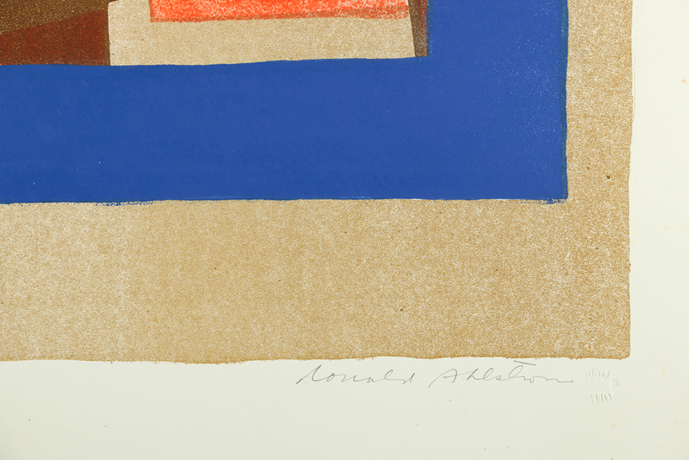 Ronald Ahlström Various Works on Paper Including Limited Edition Lithograph