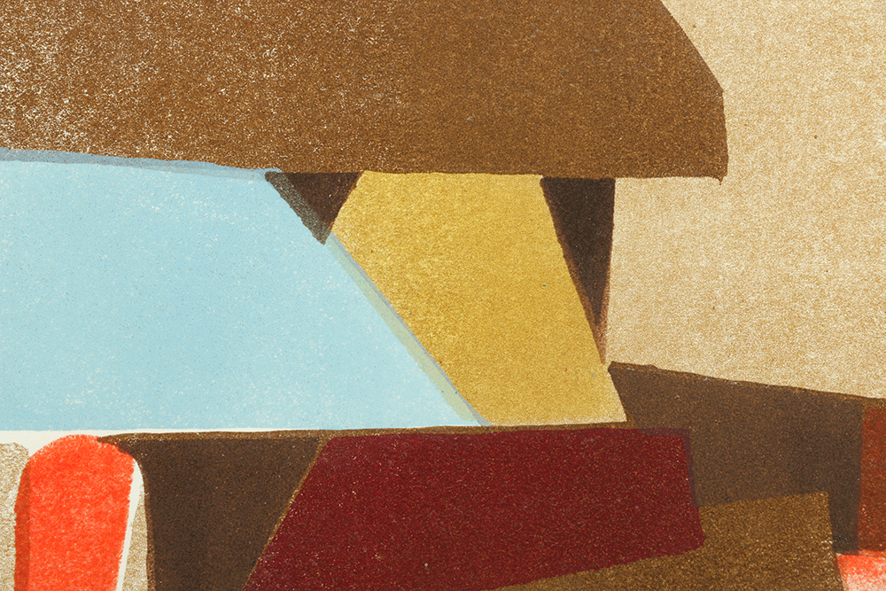 Ronald Ahlström Various Works on Paper Including Limited Edition Lithograph