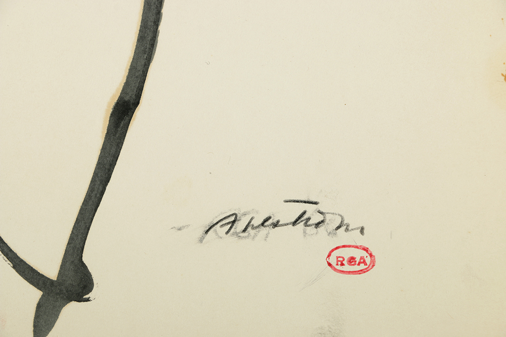 Ronald Ahlström Various Works on Paper Including Limited Edition Lithograph