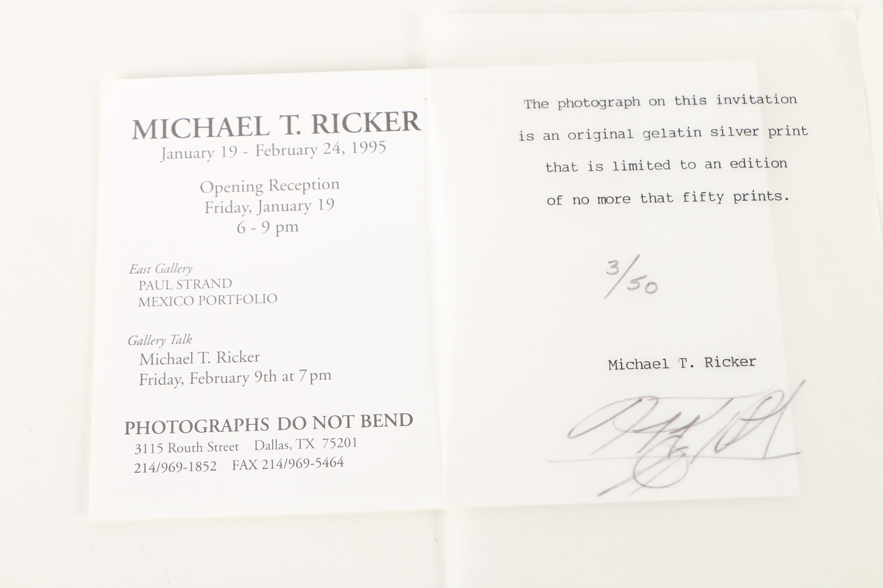 Collection of Black and White Photographs and Ephemera