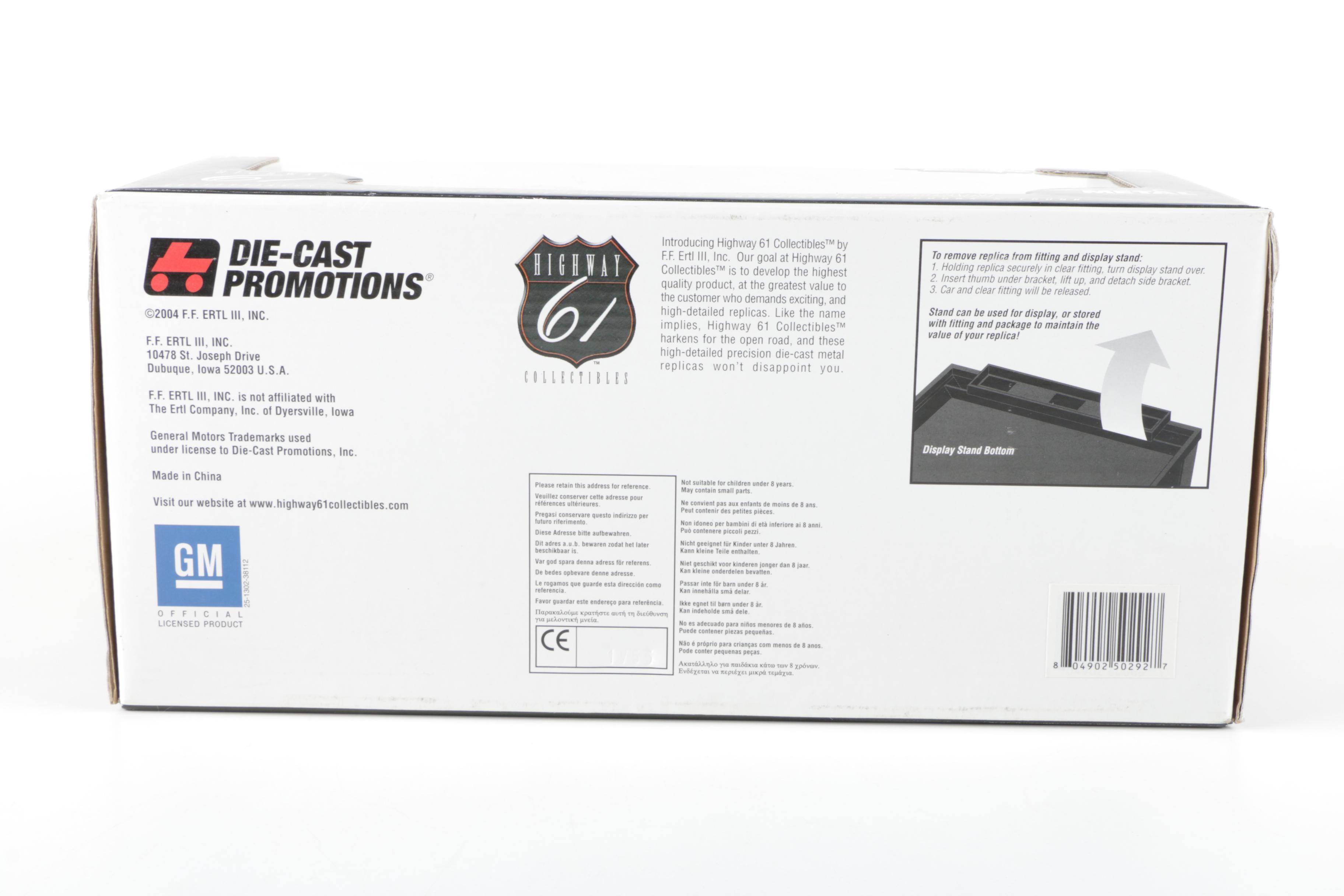 Highway 61 1957 Chevy Utility Sedan Die Cast Car