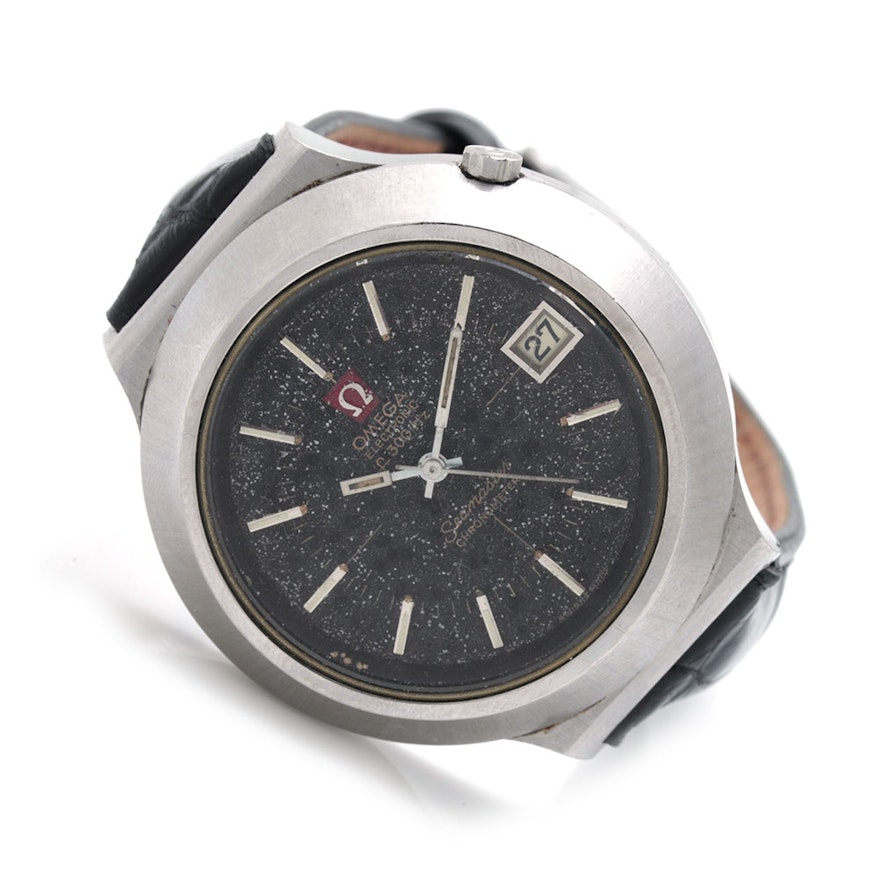 Omega Electronic Seamaster Chronometer Wristwatch