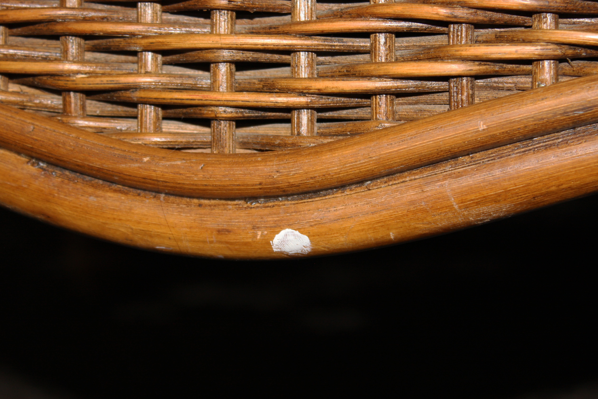 Vintage Wicker Loveseat