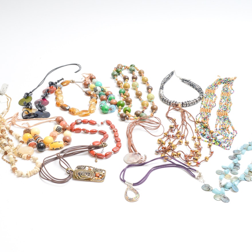 Assortment of Costume Jewelry