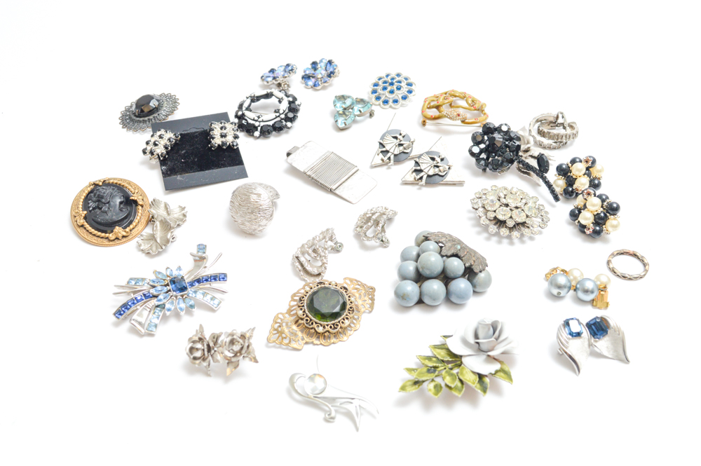 Vintage and Modern Jewelry Collection