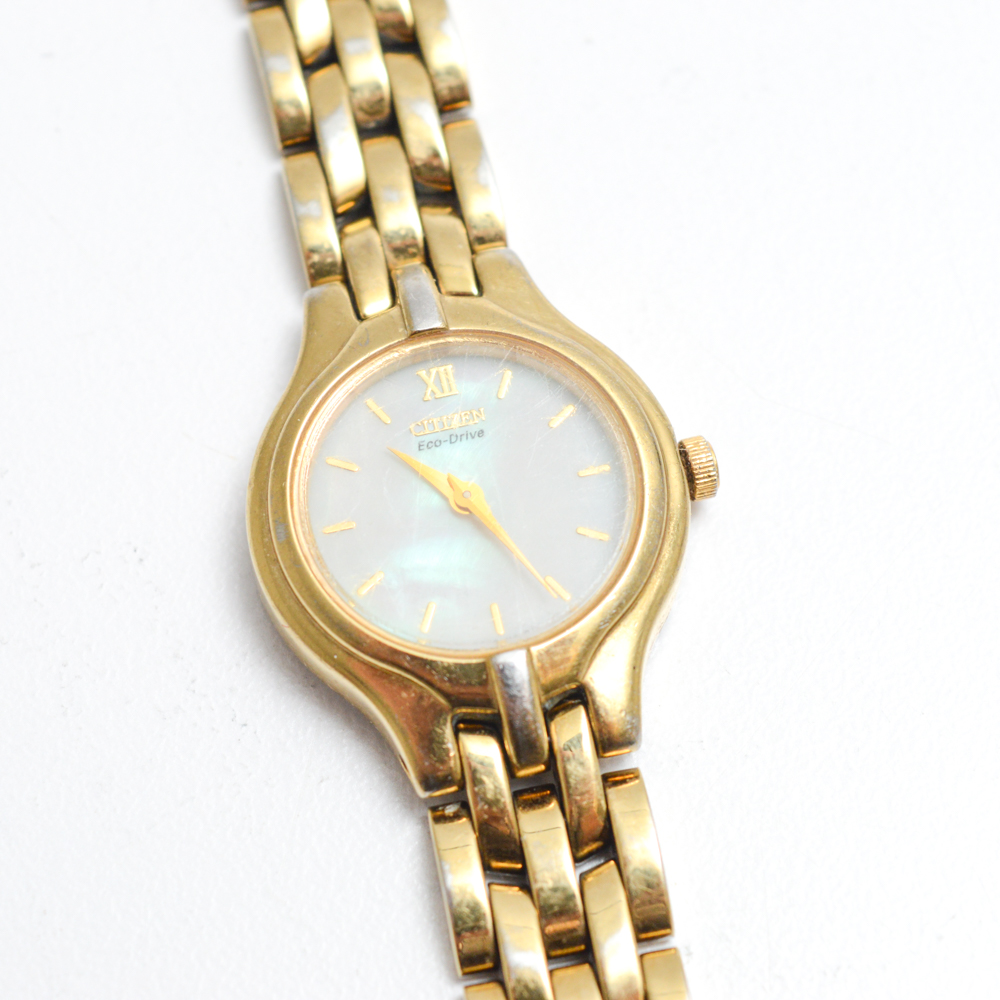 Citizen Eco-Drive Gold Tone Watch