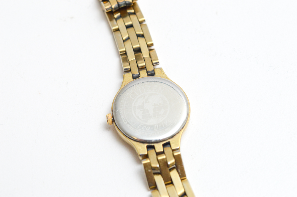 Citizen Eco-Drive Gold Tone Watch