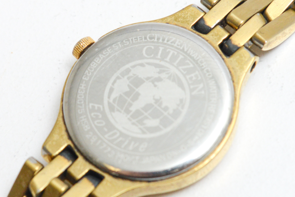 Citizen Eco-Drive Gold Tone Watch