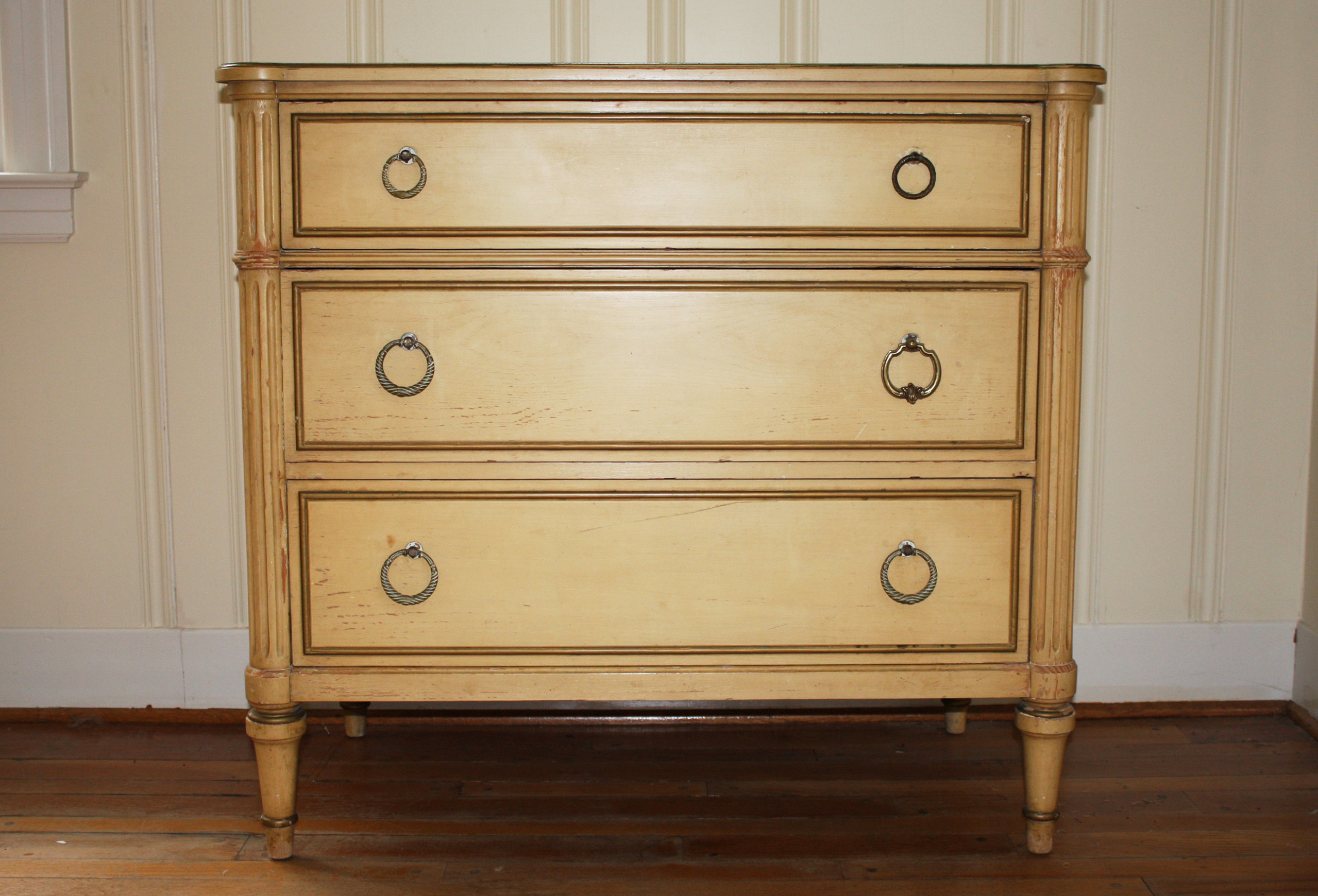 Vintage Davis Cabinet Co. French Provincial Dresser