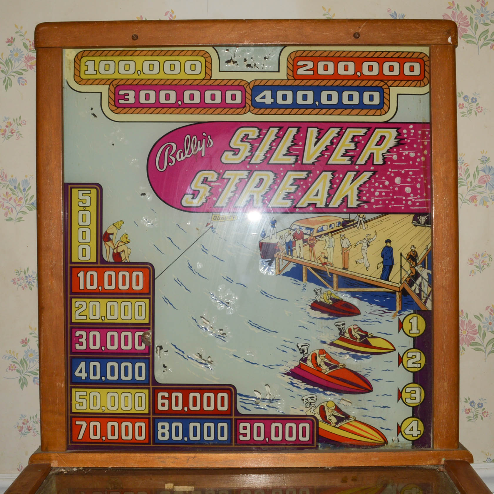 1947 Bally "Silver Streak" Pinball Machine