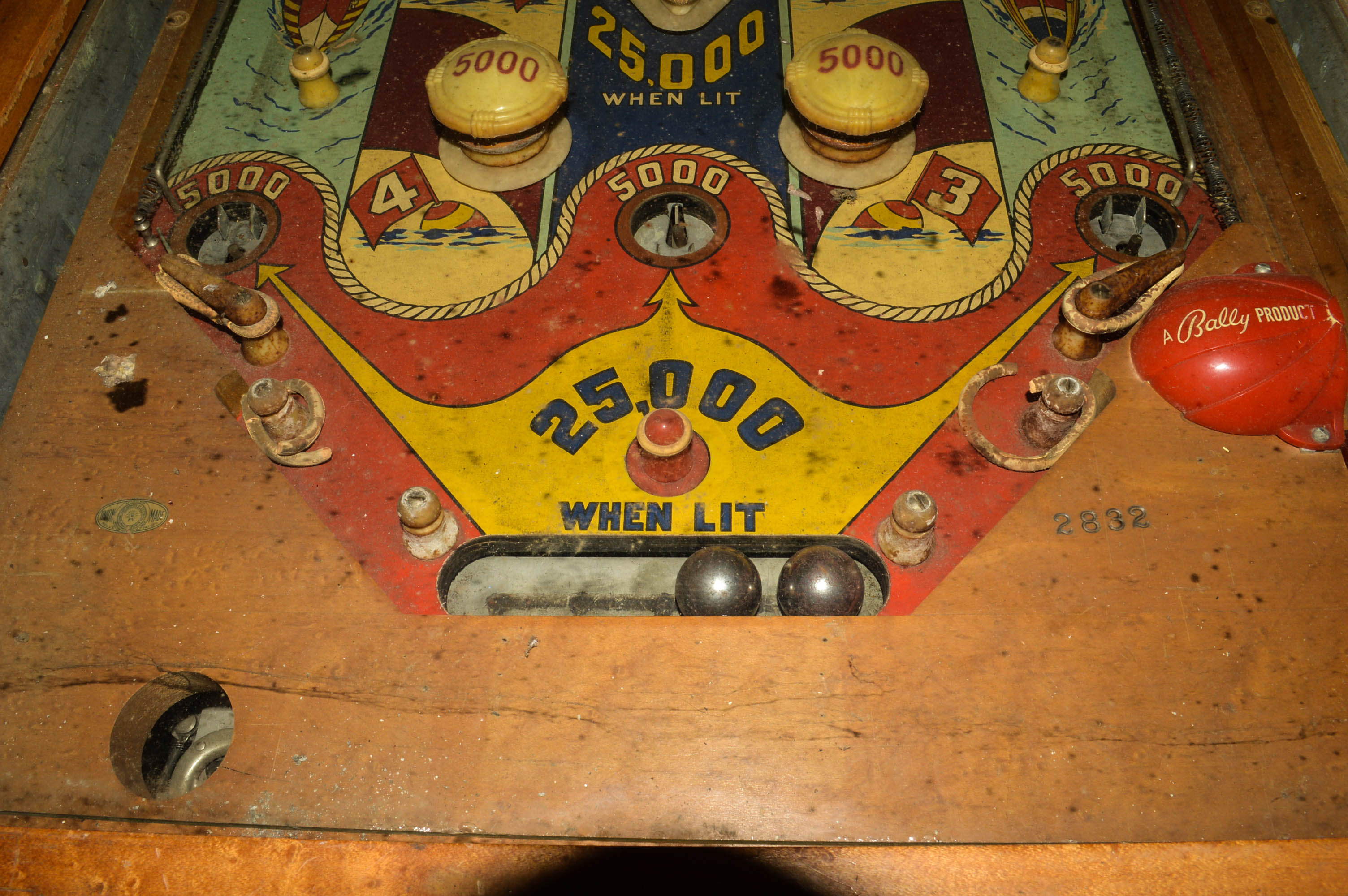 1947 Bally "Silver Streak" Pinball Machine