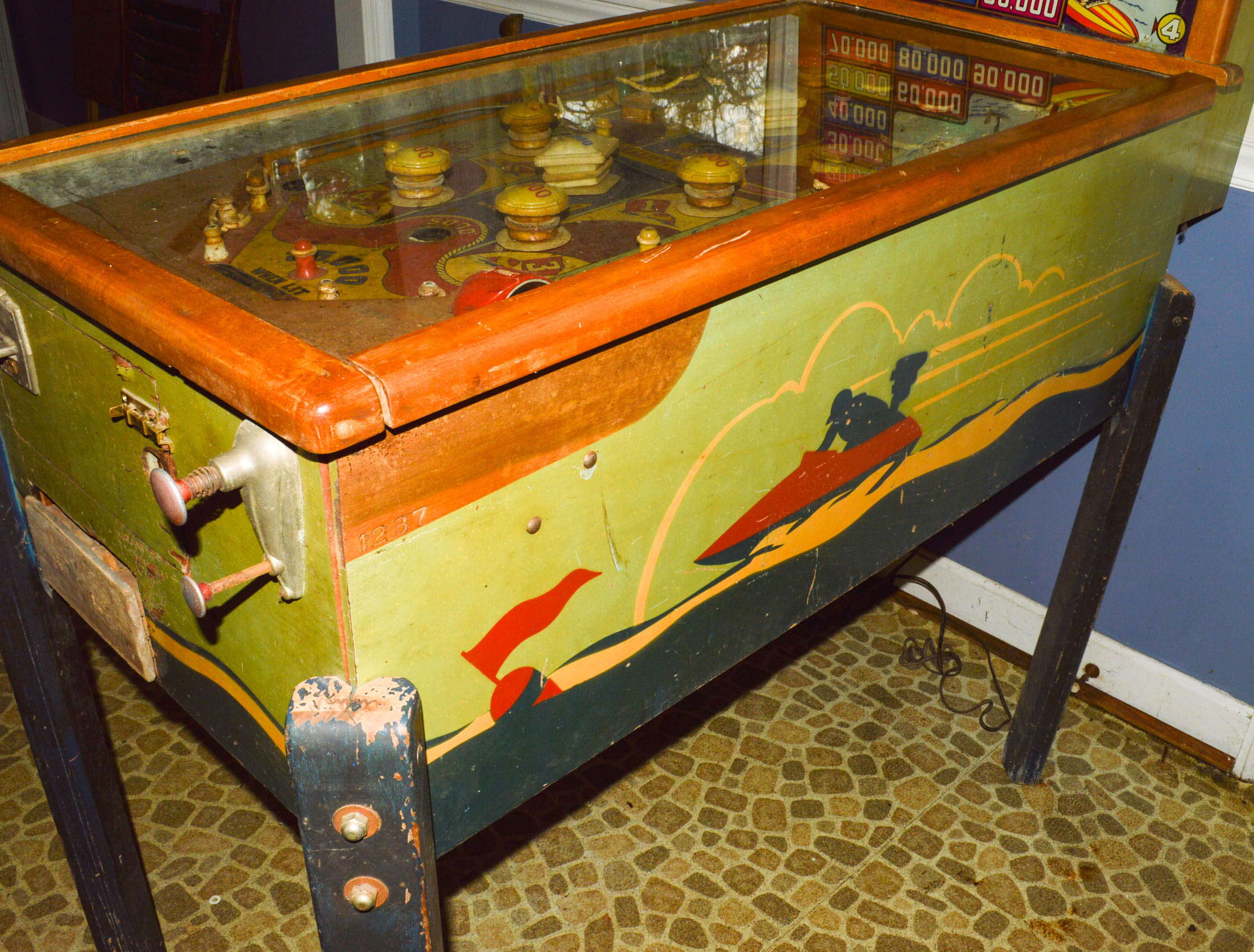 1947 Bally "Silver Streak" Pinball Machine