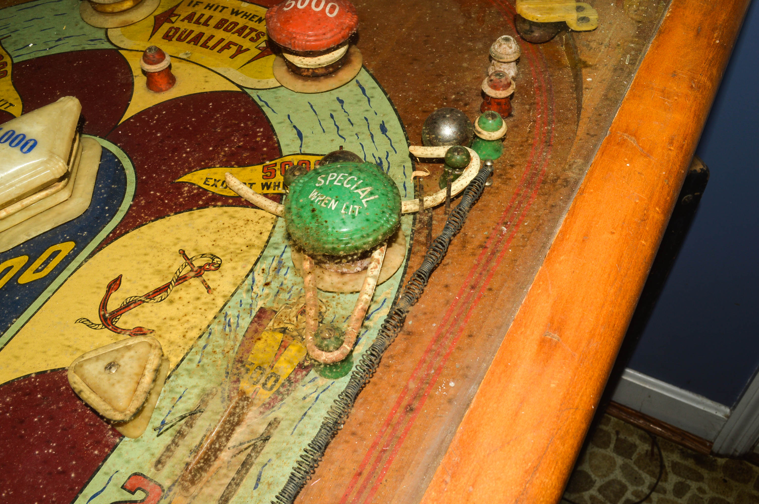 1947 Bally "Silver Streak" Pinball Machine