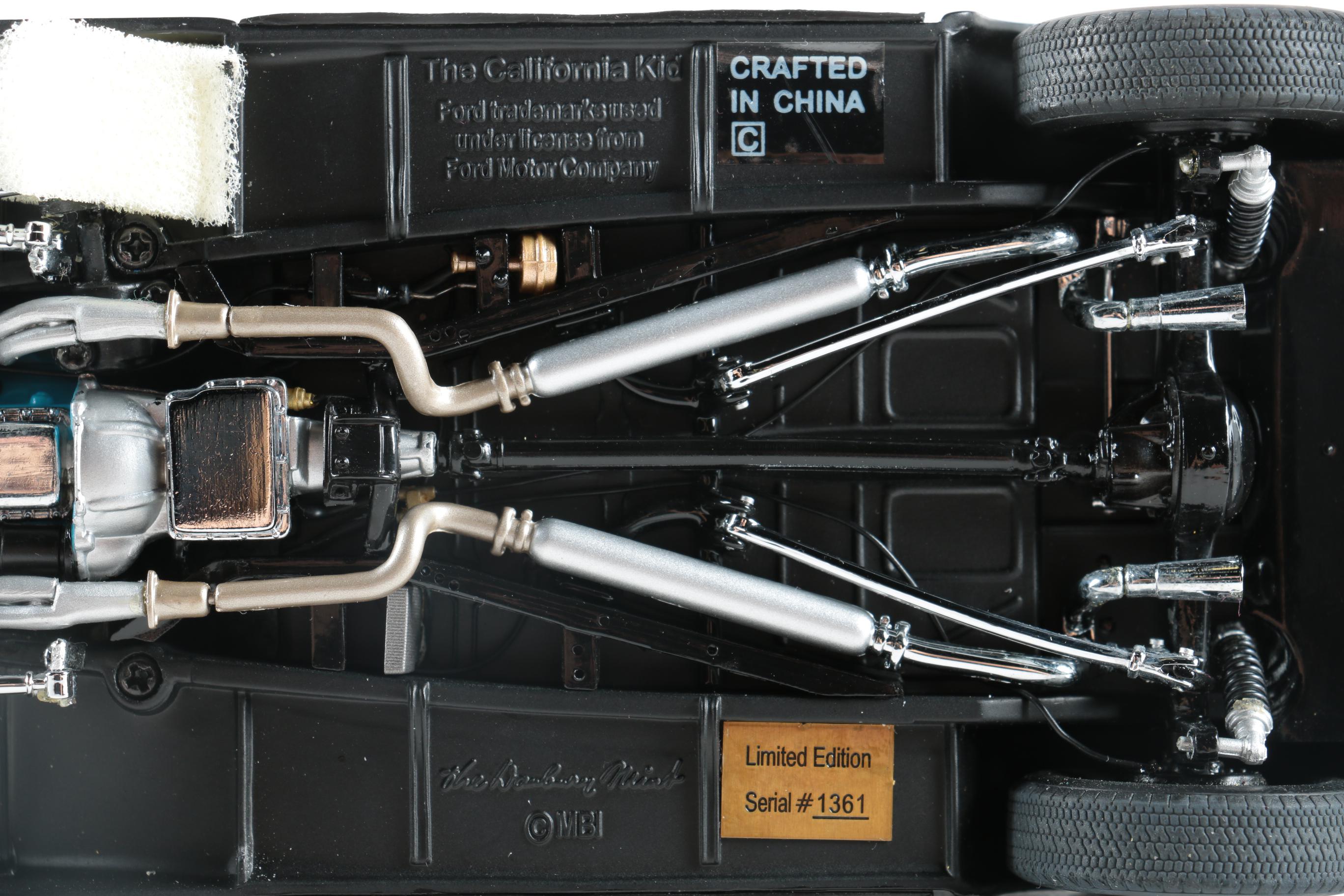 Pair of the California Kid Limited Edition Die Cast Model Cars