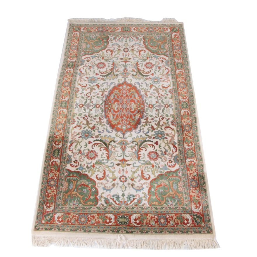 Hand Knotted Indian Agrippa Wool Area Rug