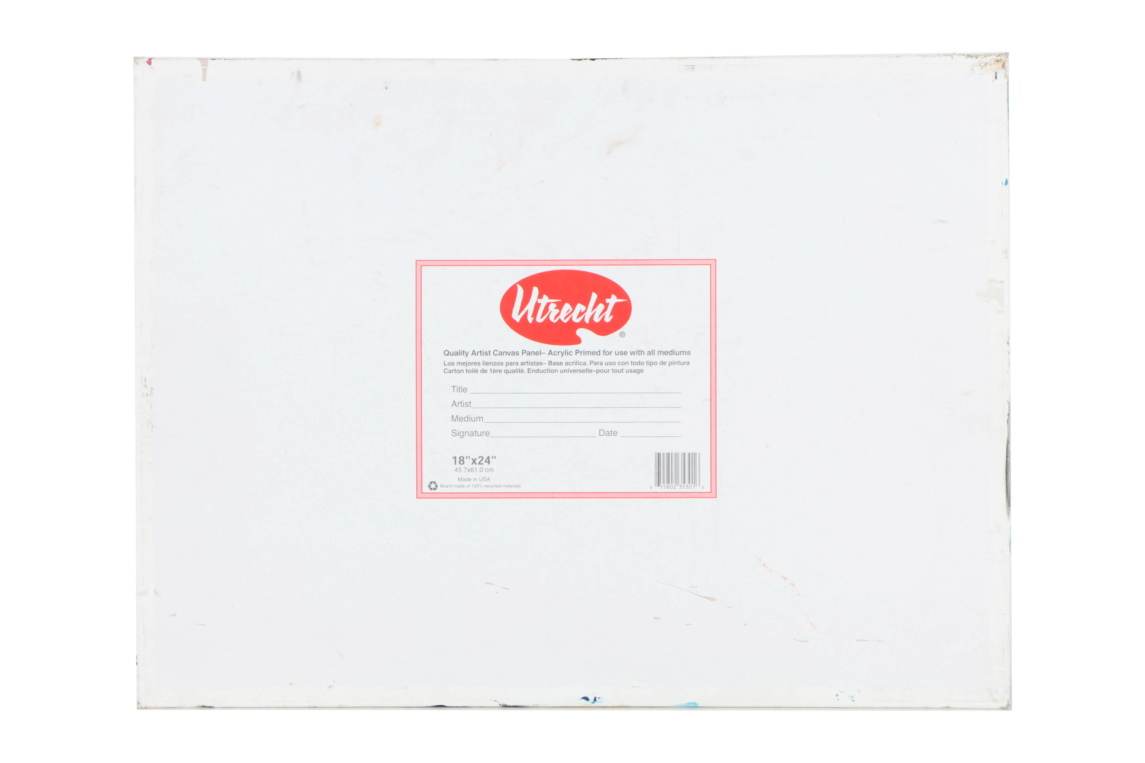 Assortment of Ronald Ahlström Mix Media Collage on Board