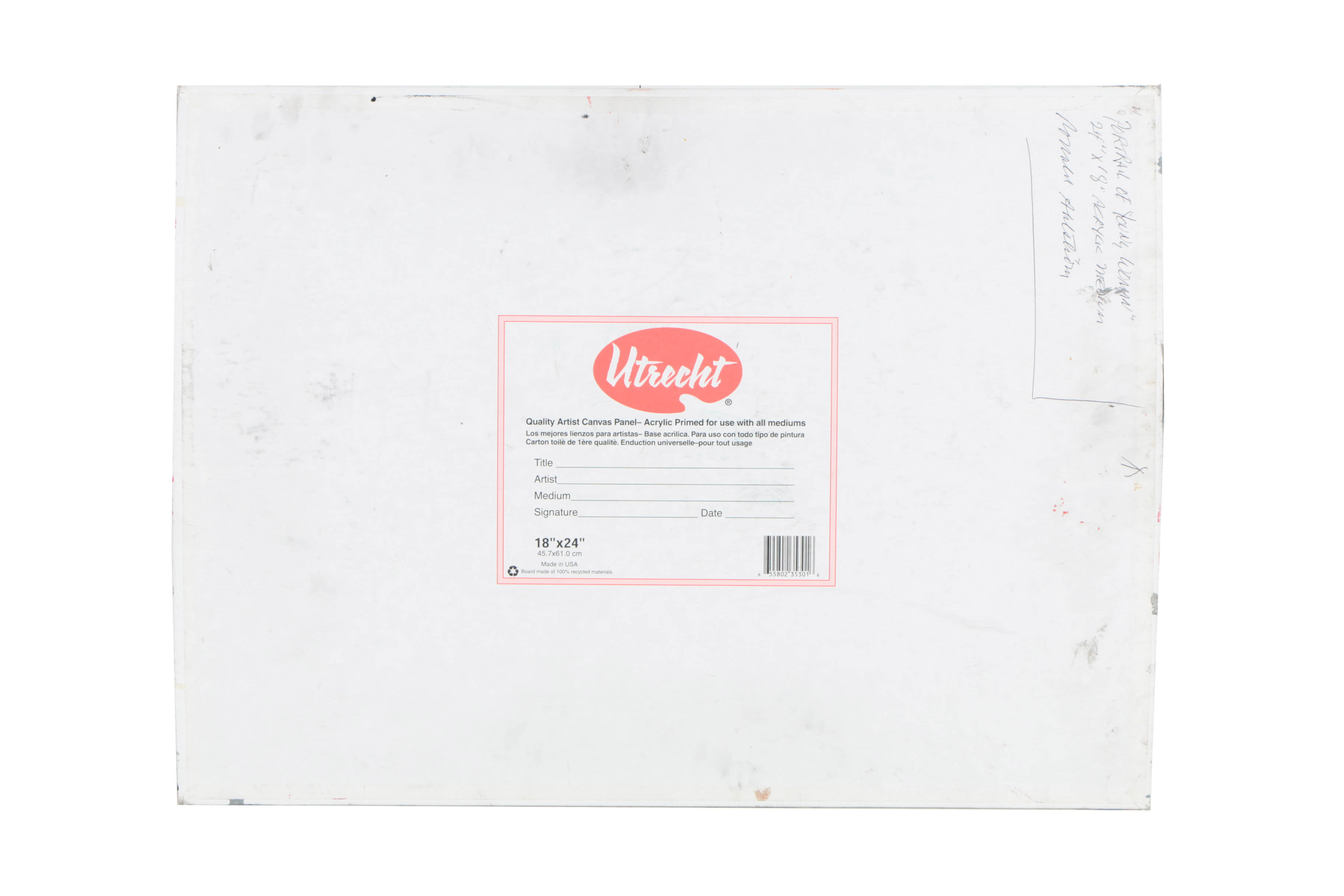 Assortment of Ronald Ahlström Mix Media Collage on Board