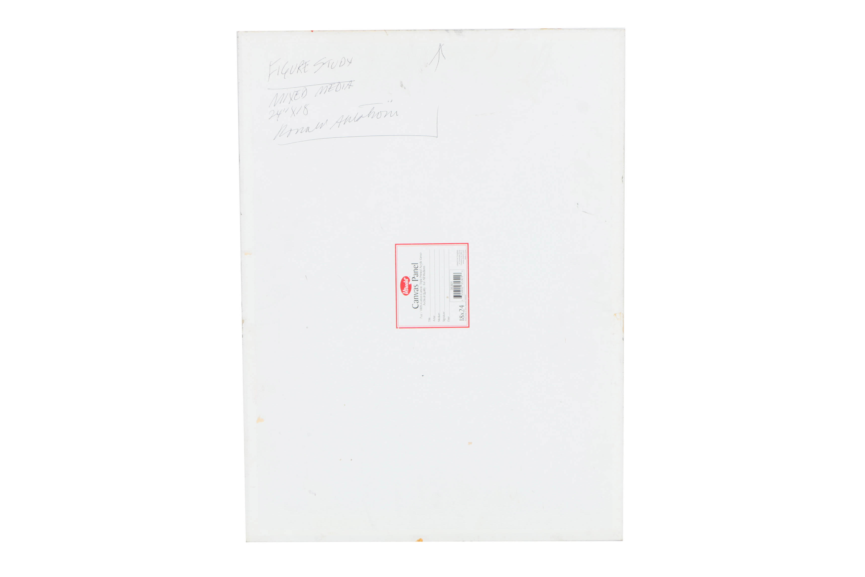 Assortment of Ronald Ahlström Mixed Media Collages on Canvas Board