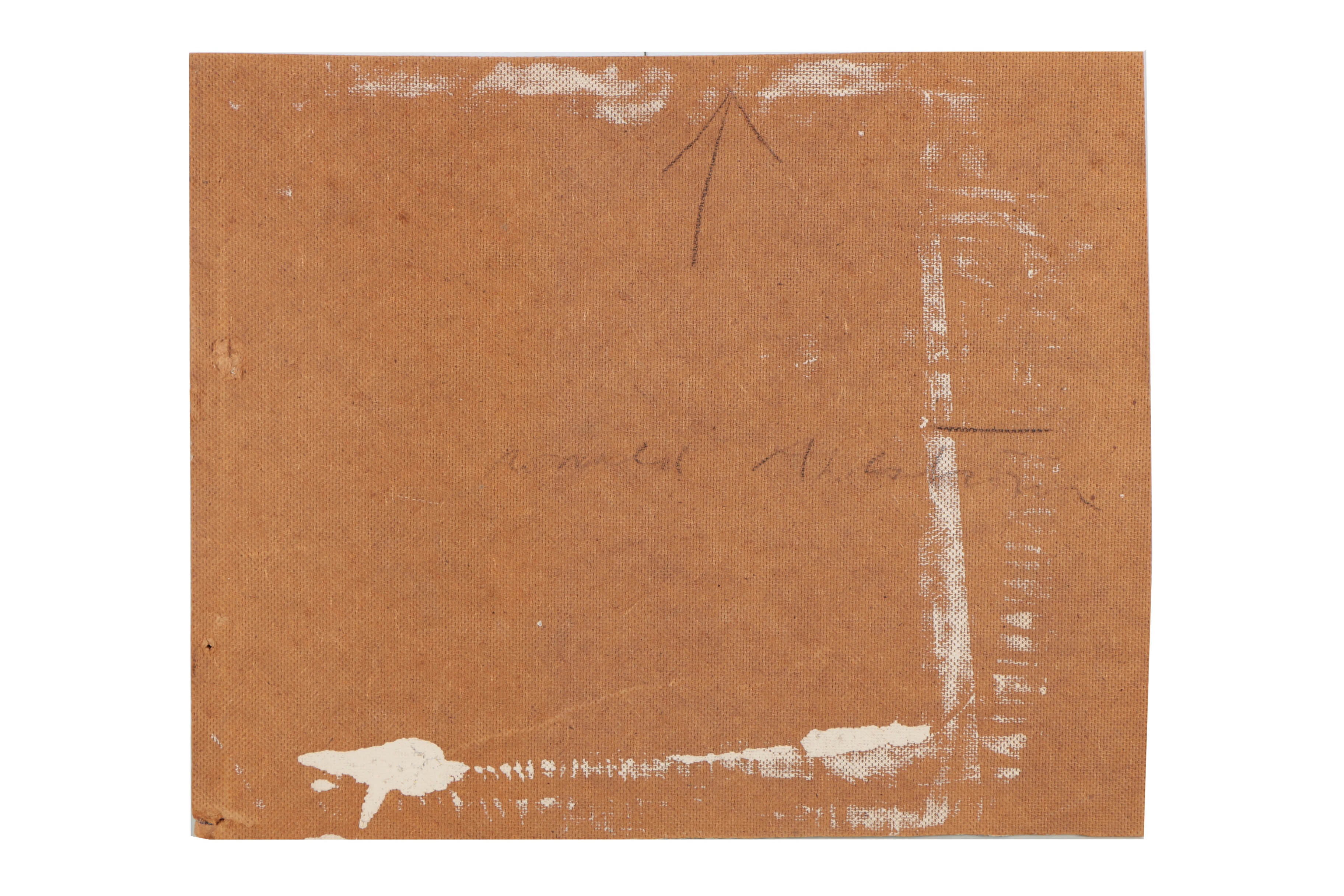 Assortment of Ronald Ahlström Mix Media Collage on Board