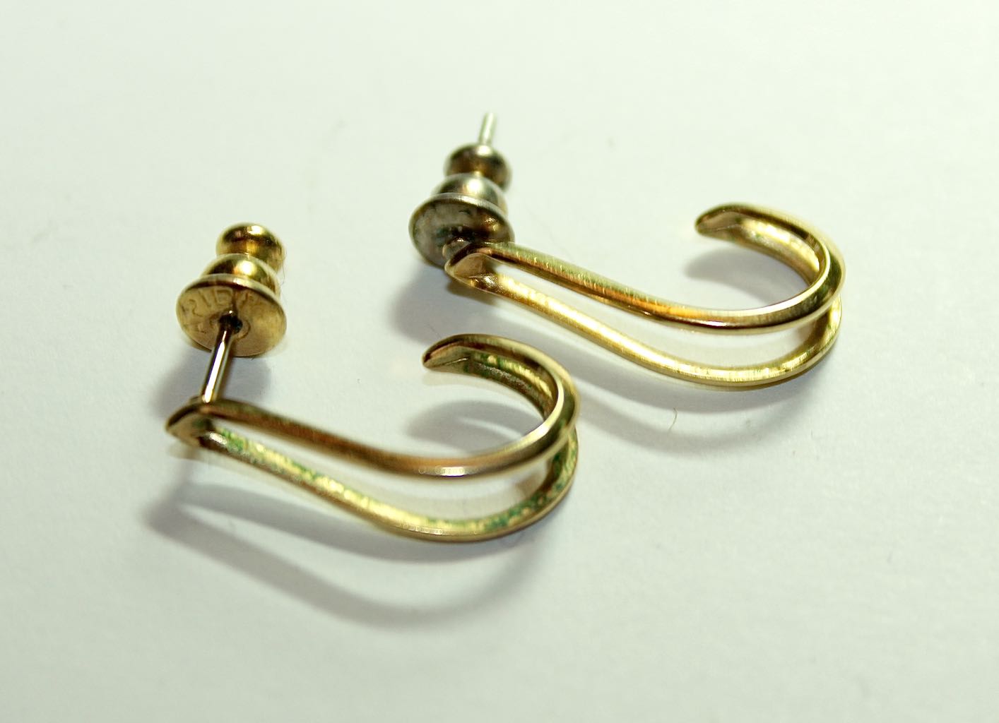 Eclectic Costume Jewelry Collection with Glass Monogram Plate