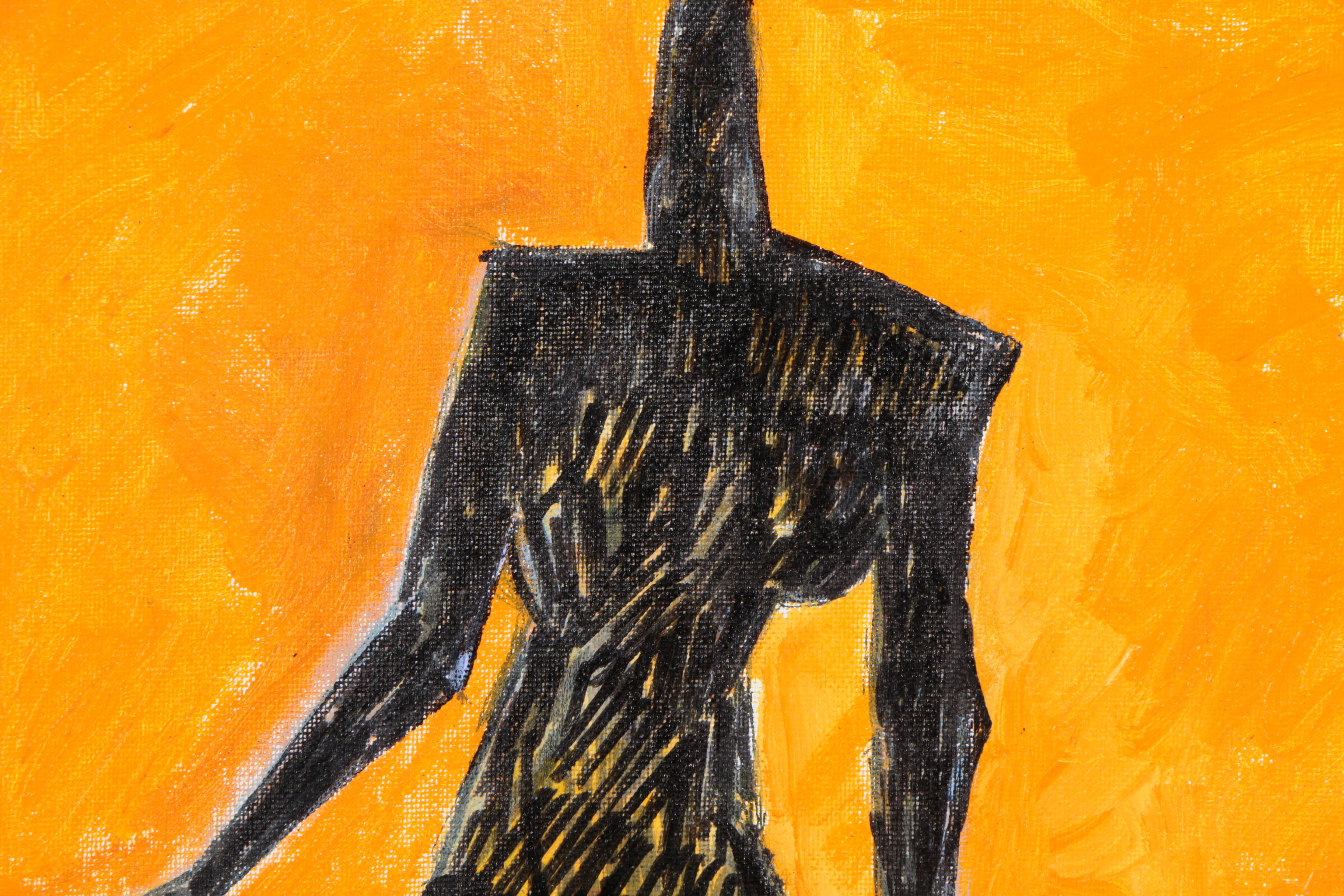 Collection of Ronald Ahlström Mixed Media Compositions on Board