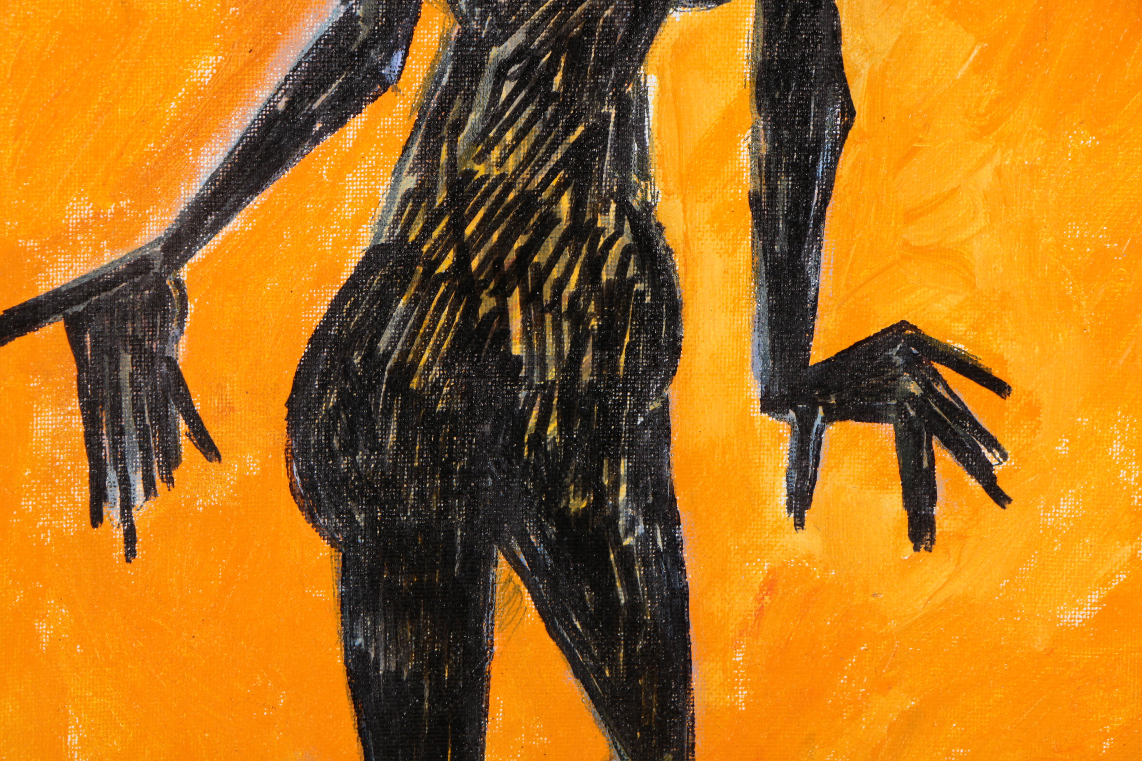 Collection of Ronald Ahlström Mixed Media Compositions on Board