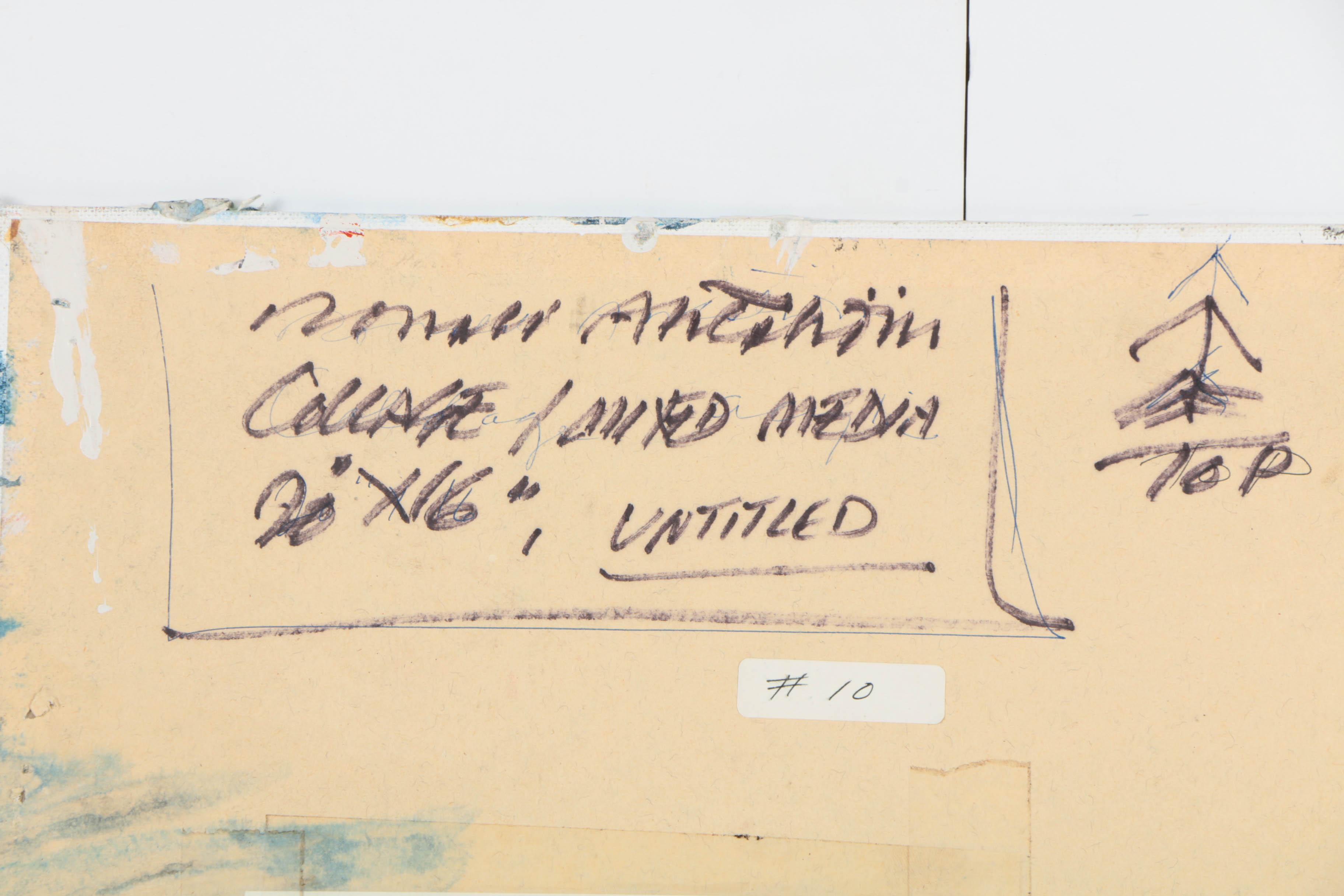 Collection of Ronald Ahlström Mixed Media Compositions on Board