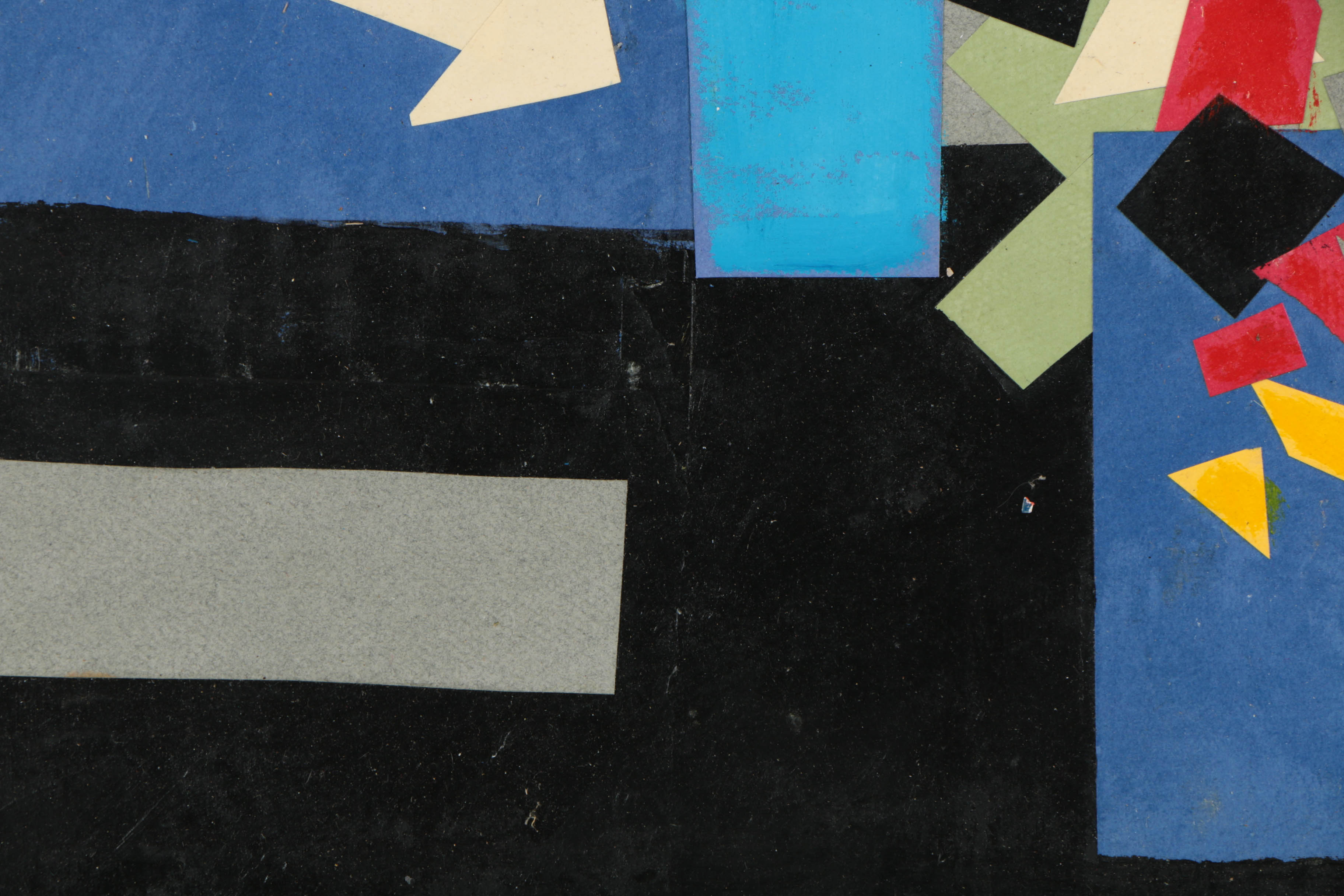 Collection of Ronald Ahlström Mixed Media Compositions on Board