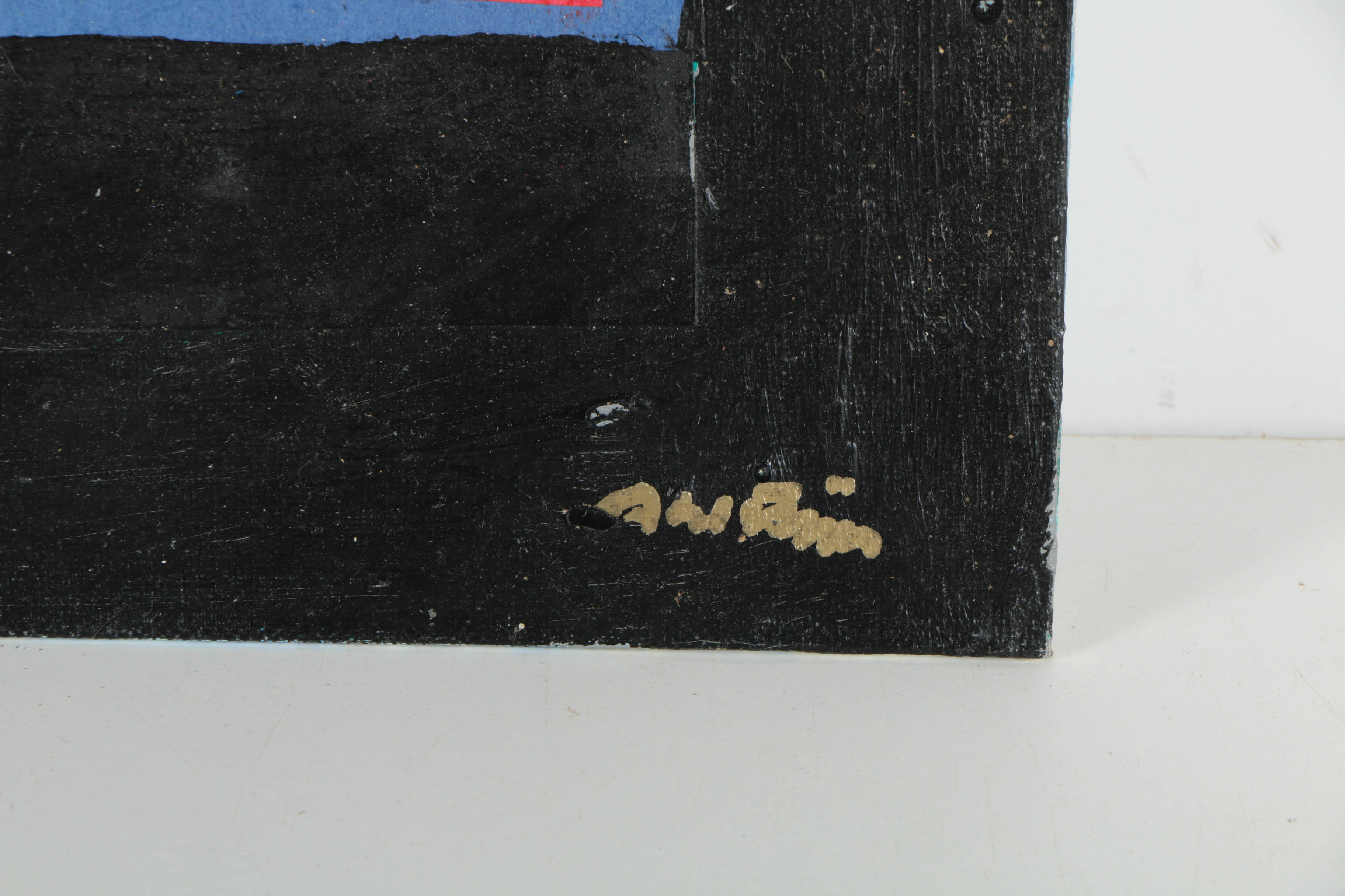 Collection of Ronald Ahlström Mixed Media Compositions on Board